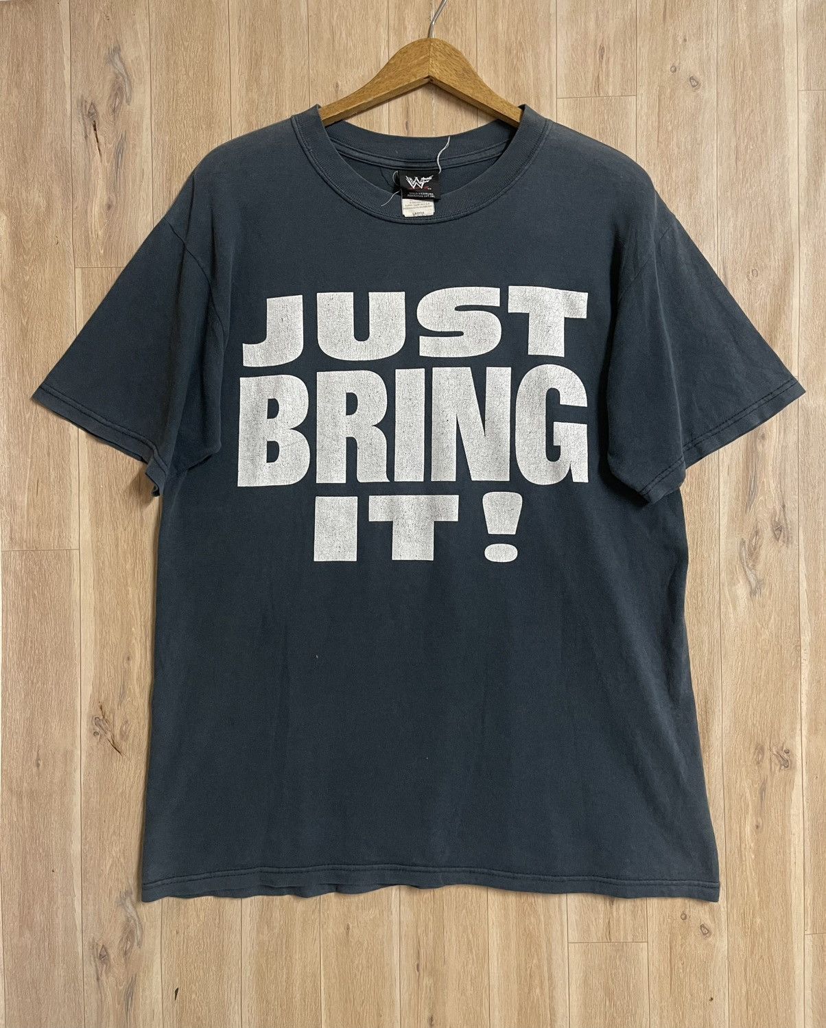 WWF Vintage 2000 The Rock T shirt Just Bring It L WWF WCW WWE Size US L / EU 52-54 / 3 - 1 Thumbnail