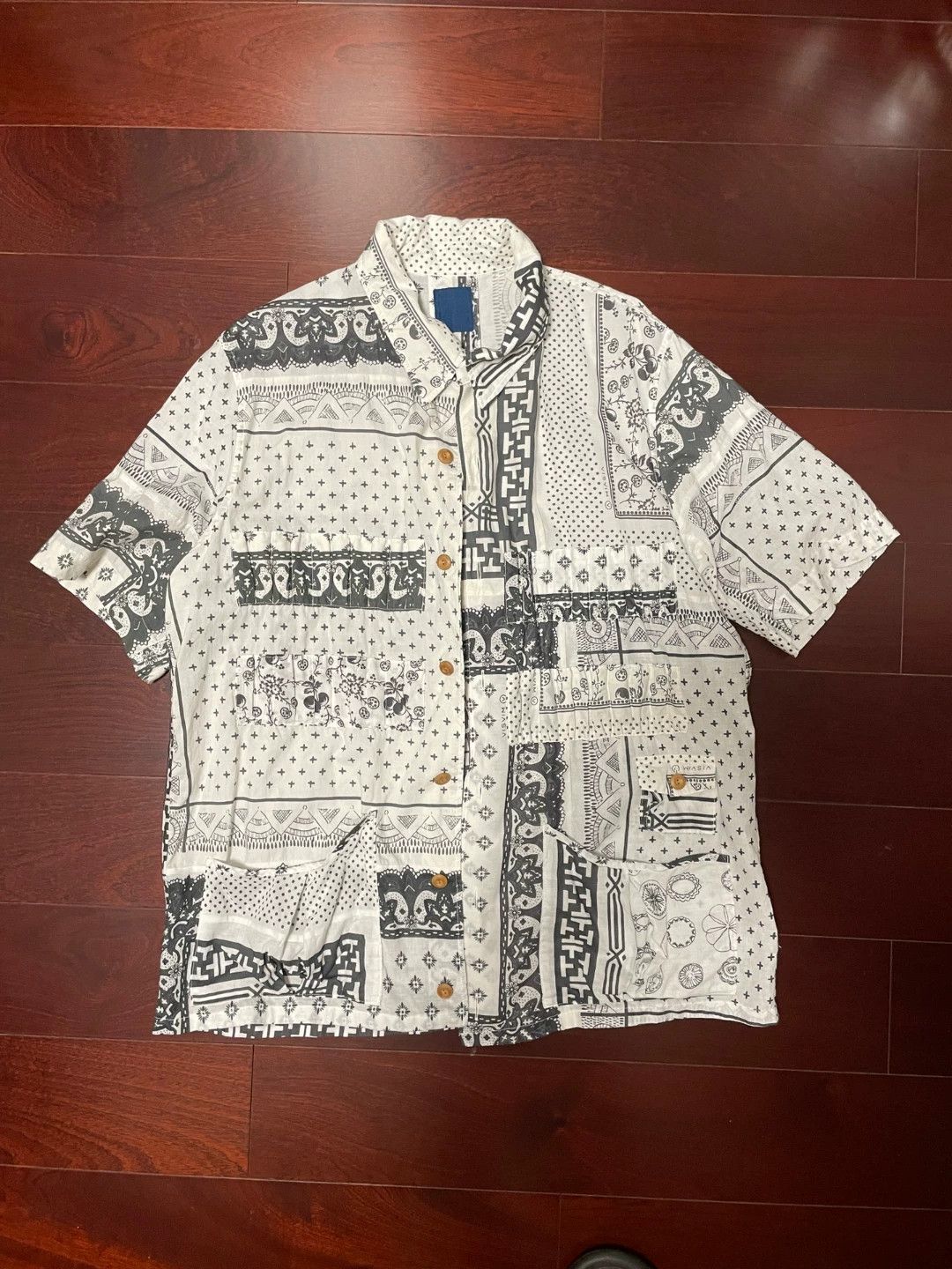 Visvim visvim ict ketchum short sleeve shirt Size US S / EU 44-46 / 1 - 1 Thumbnail
