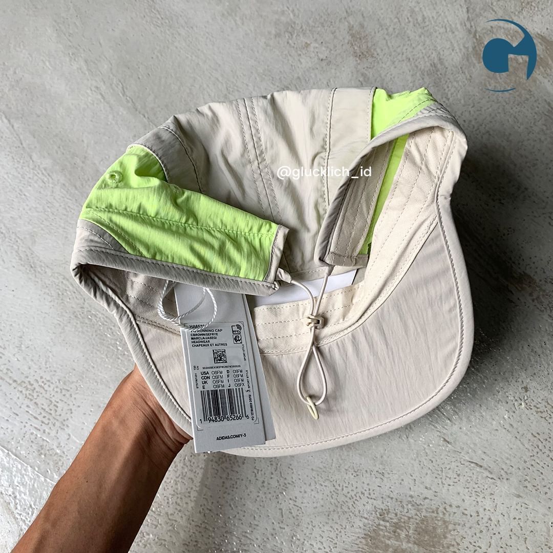 Y-3 Y3, Nylon Beige Running Cap Size ONE SIZE - 4 Thumbnail