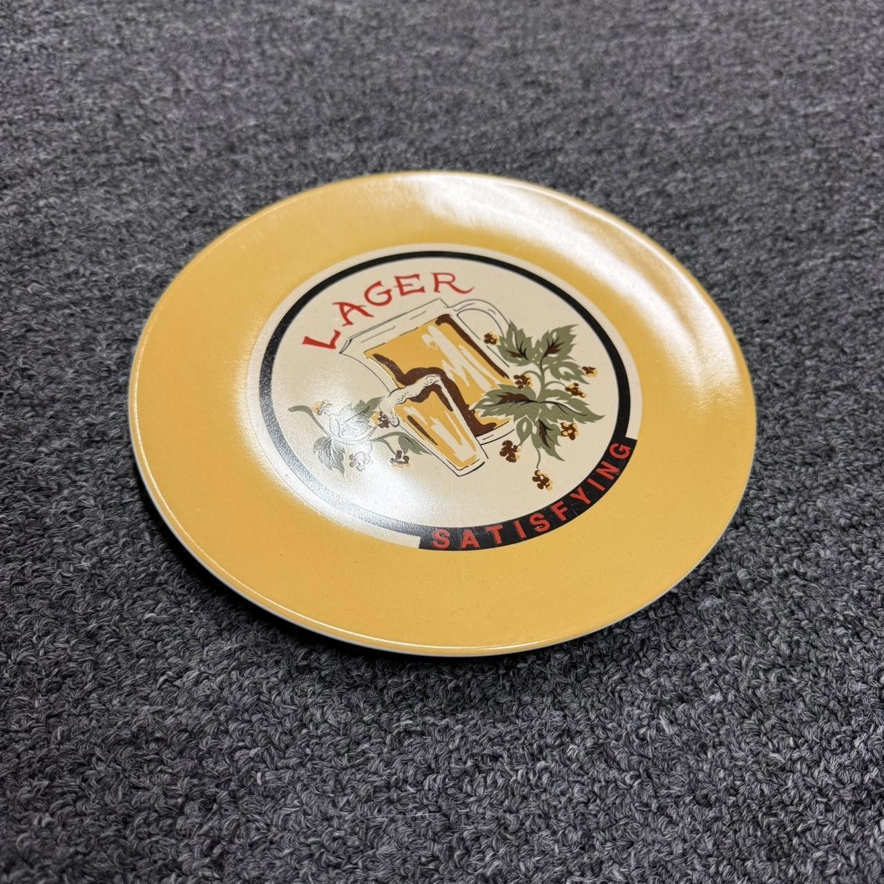 Designer Yellow Lager Plate Size ONE SIZE - 3 Thumbnail
