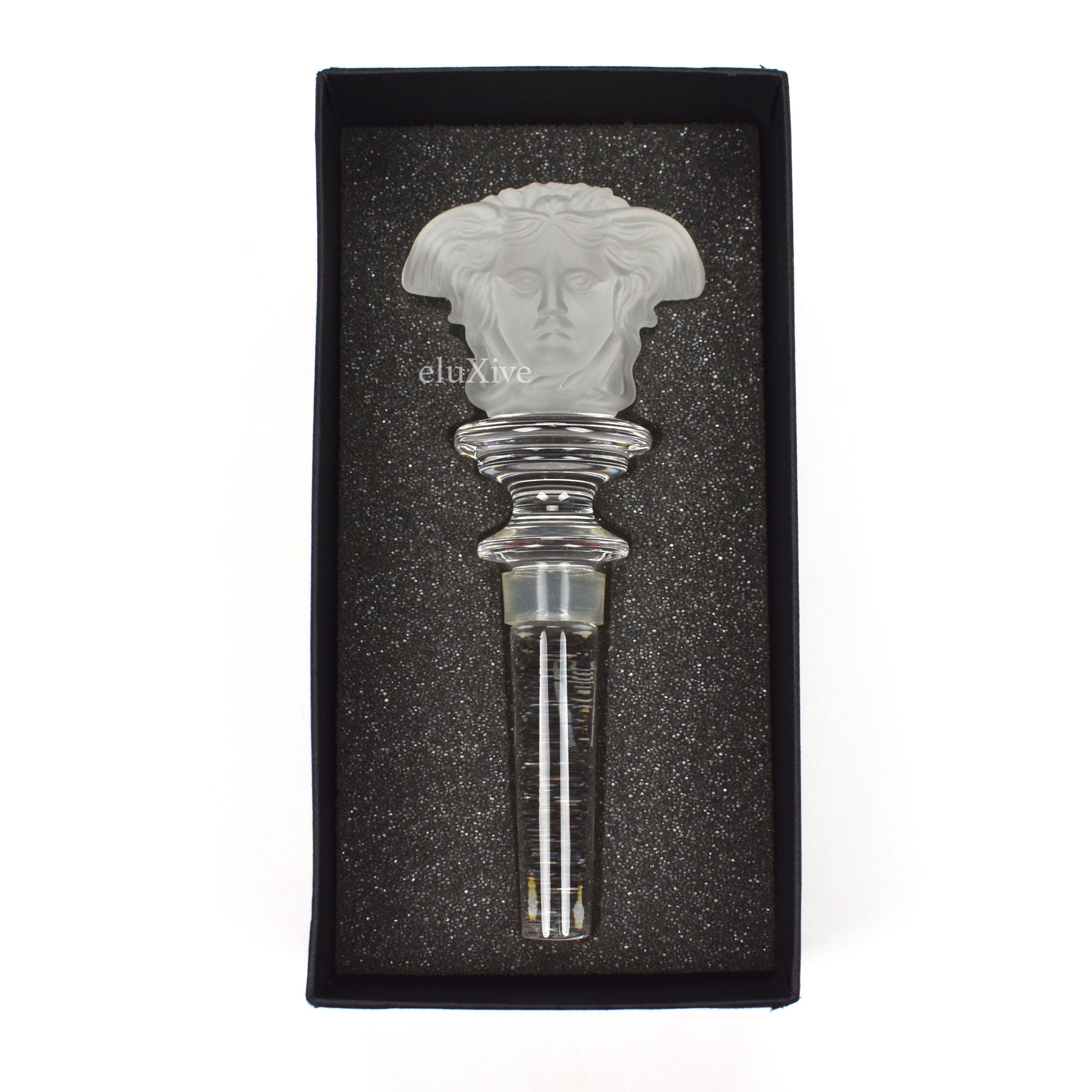 Versace Versace Clear Crystal Medusa Bottle Stopper Size ONE SIZE - 1 Preview