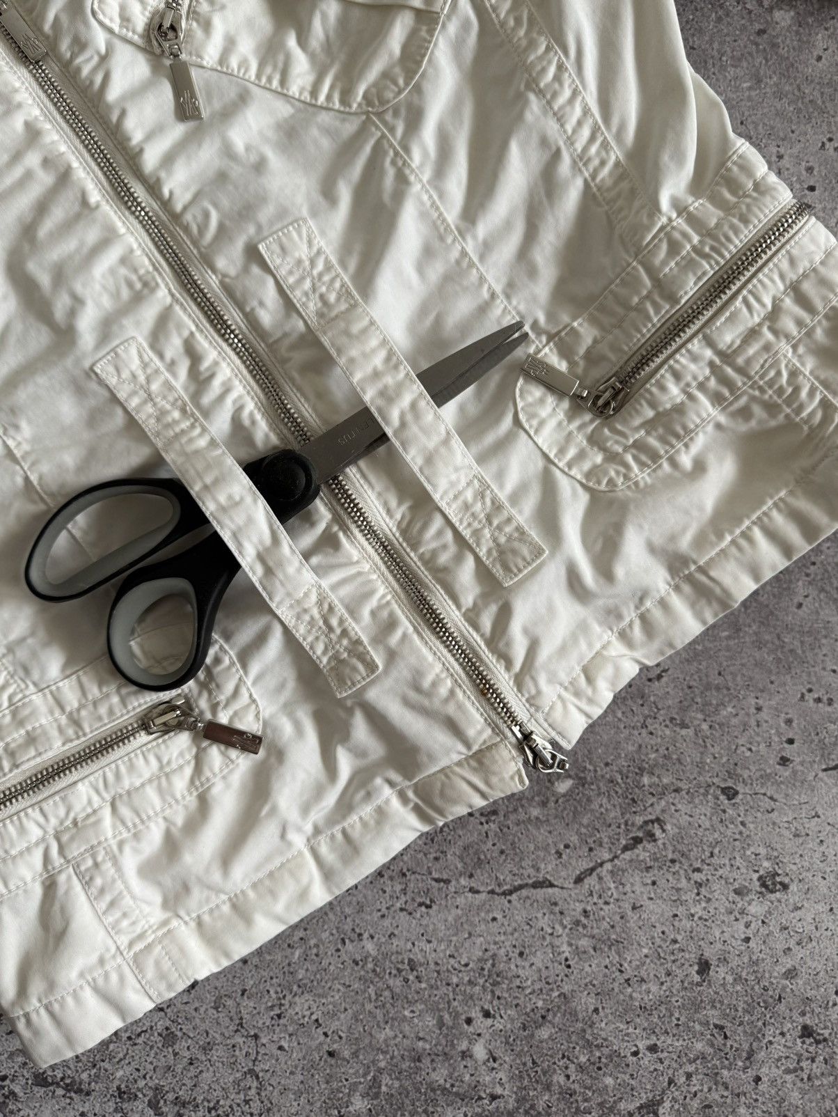 Moncler Vintage Moncler Utility Moto Style Jacket | 1 | Avant-Garde Size S / US 4 / IT 40 - 4 Thumbnail