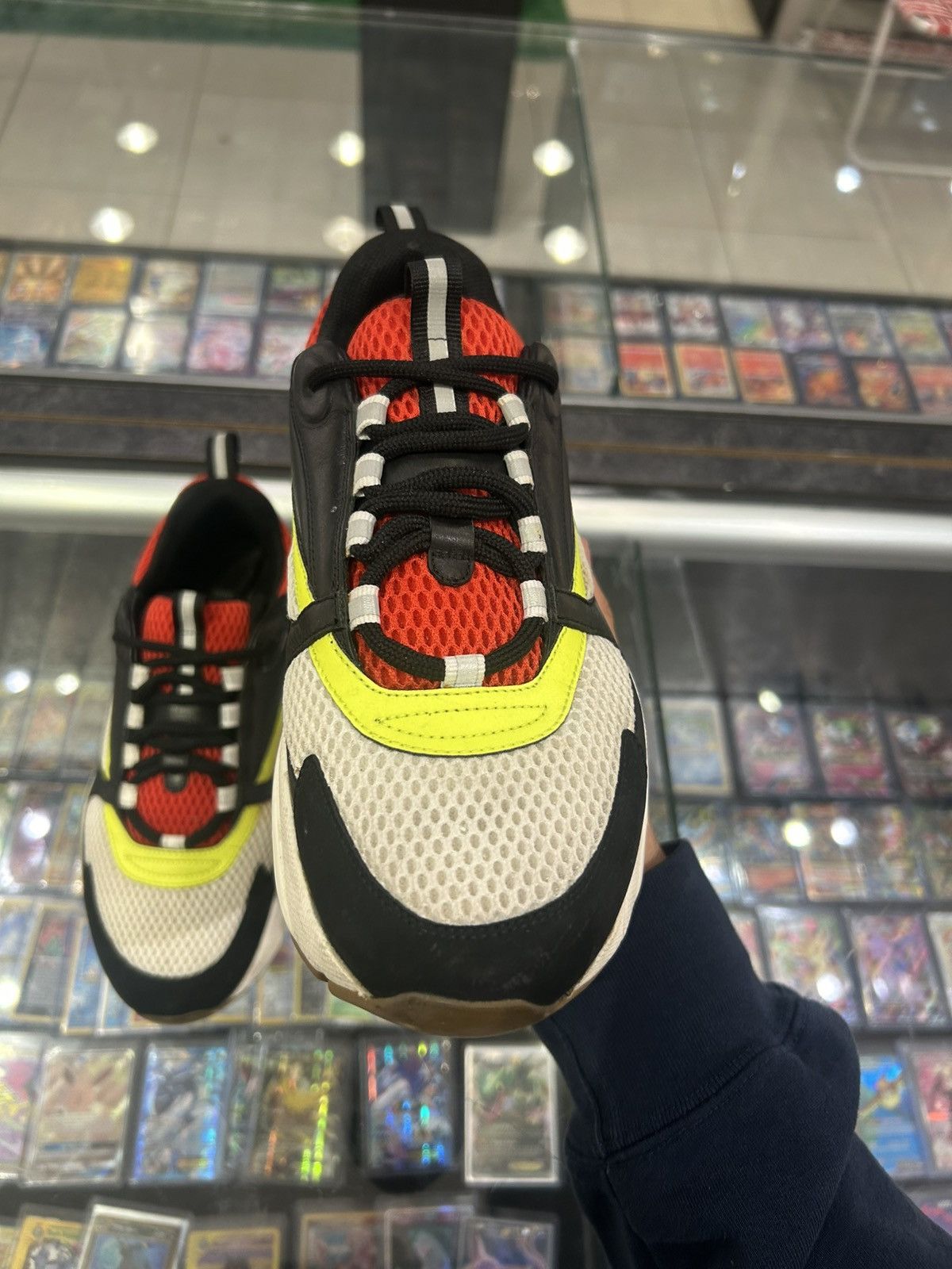 Dior Dior b22 black red neon Size US 7 / EU 40 - 3 Thumbnail