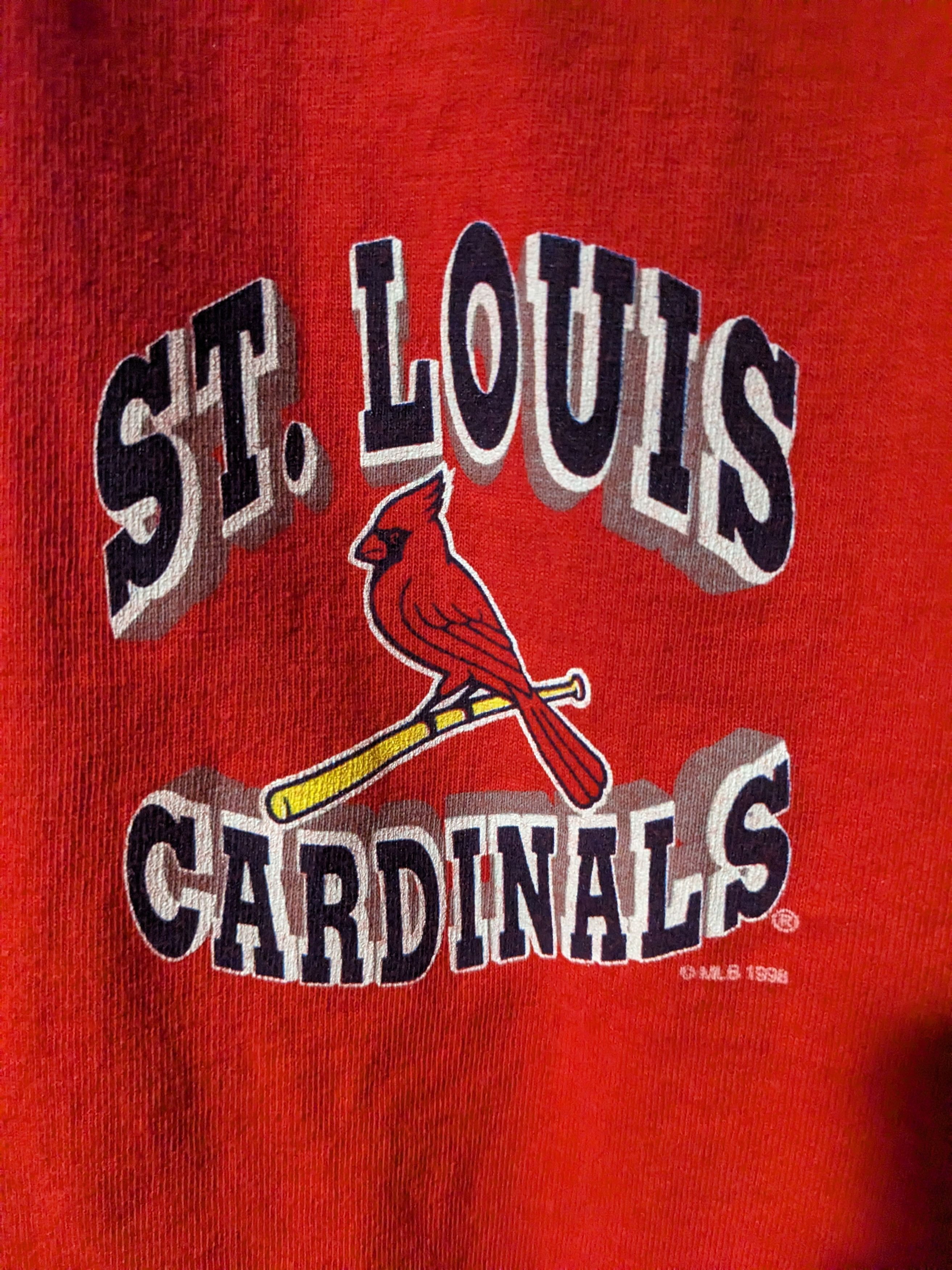 MLB × Vintage Vintage 1998 St. Louis Cardinals McGwire MLB T-Shirt Size US XL / EU 56 / 4 - 5 Thumbnail