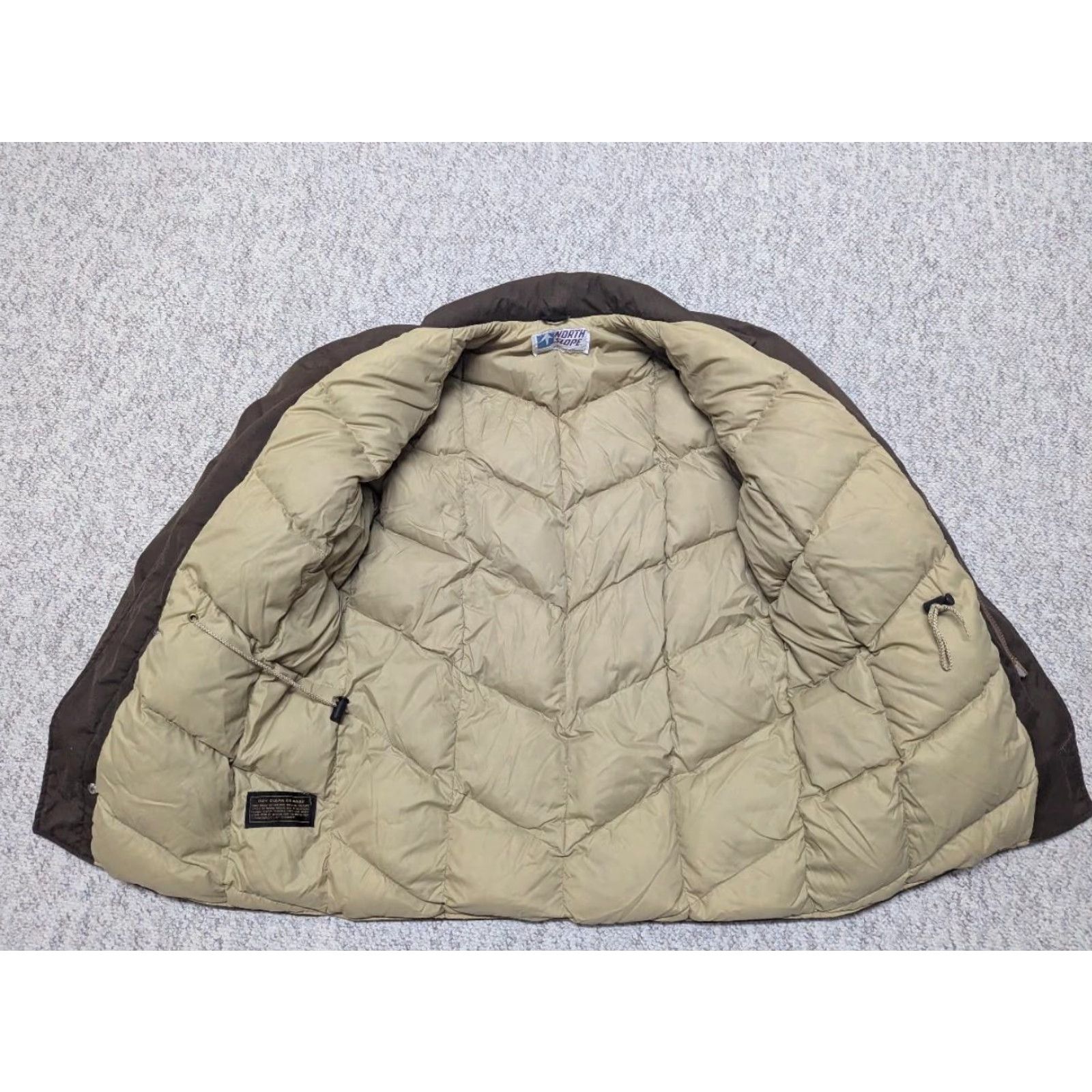 Eddie Bauer VINTAGE Eddie Bauer COAT Mens M Goose Down Arctic Brown Puffer Jacket 40 North Slope 1970s Size US M / EU 48-50 / 2 - 2 Thumbnail