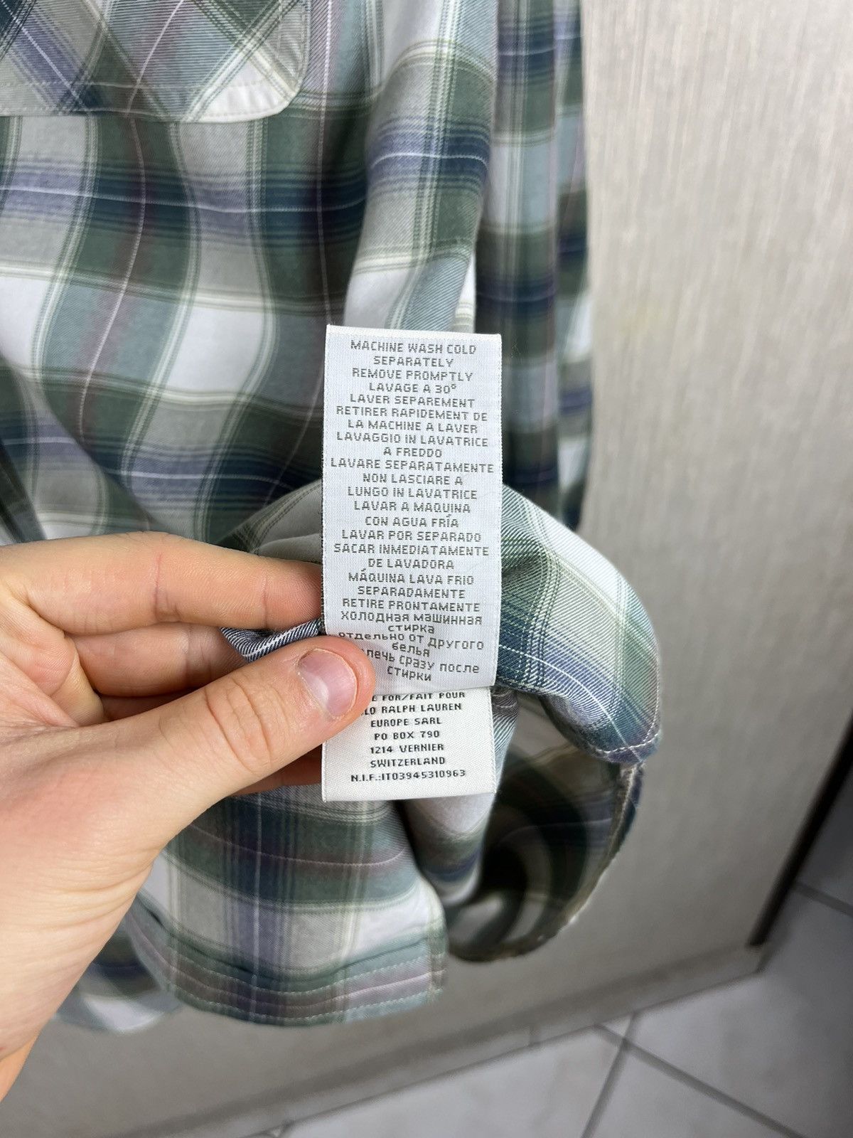 Polo Ralph Lauren × RRL Ralph Lauren × Ralph Lauren Ralph Lauren jeans company flannel plaid shirt with pockets Size US XXL / EU 58 / 5 - 17 Thumbnail