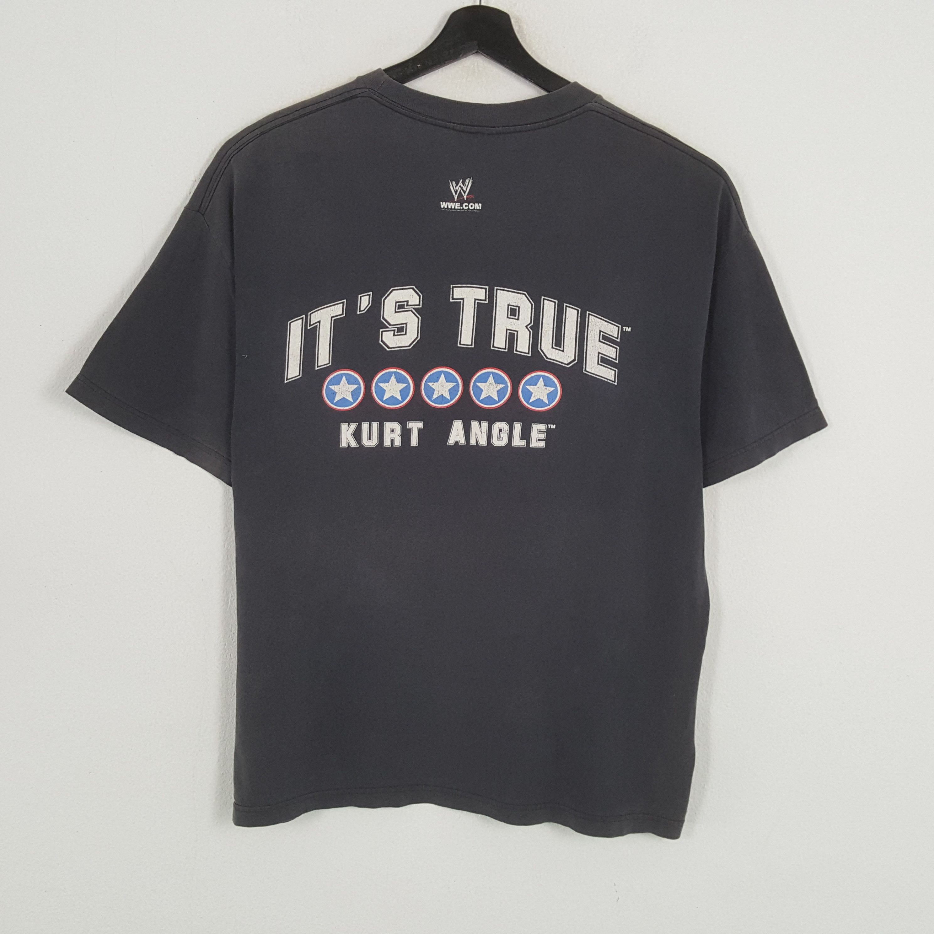 Vintage × WWE WWE KURT ANGLE Wrestling Entertainment Vintage Tshirt Size US XL / EU 56 / 4 - 3 Thumbnail