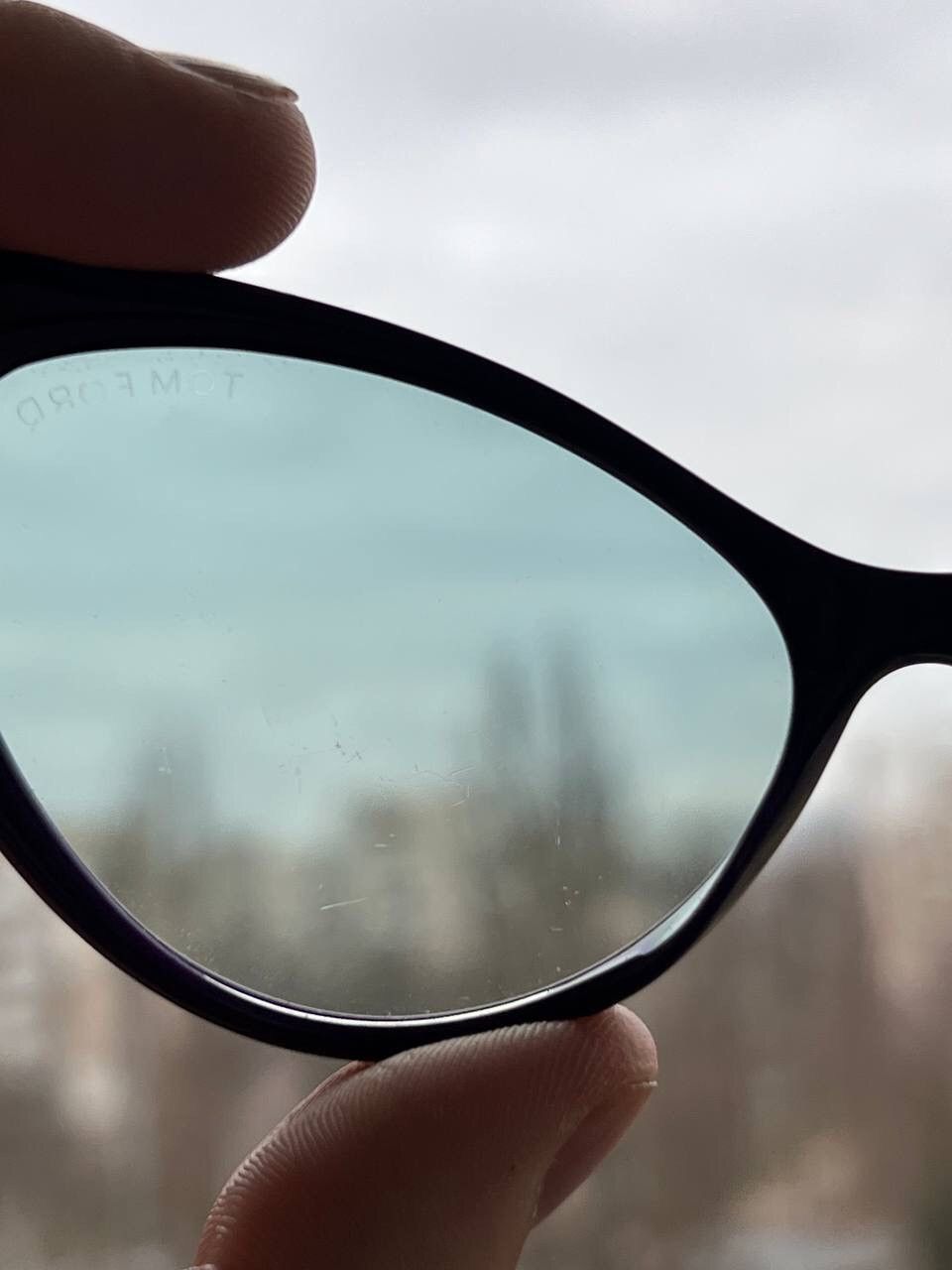 Tom Ford Tom Ford Anastasia Sunglasses Eyewear's Purple Cat Eye Frame Size ONE SIZE - 9 Thumbnail