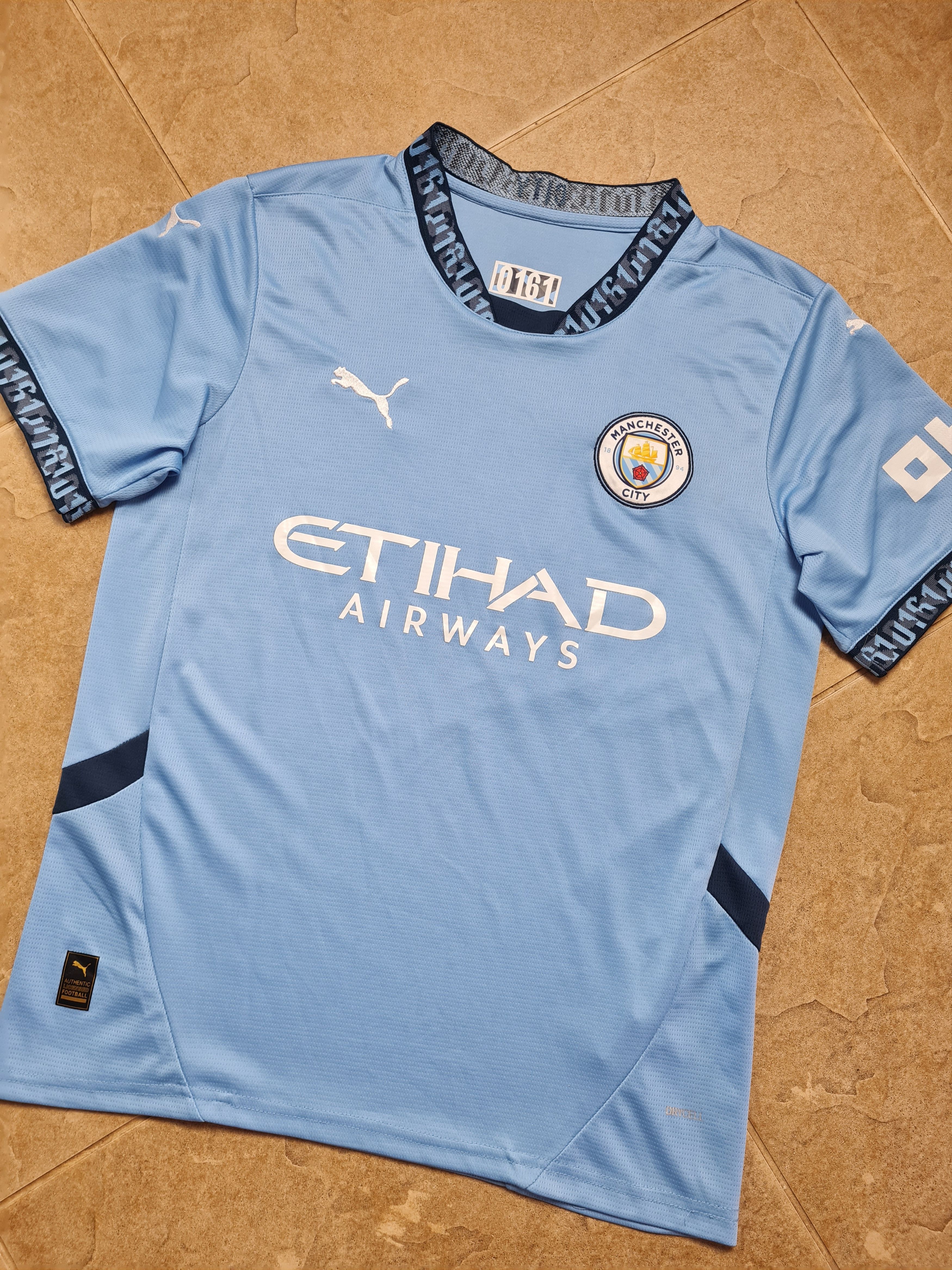 Puma Puma Manchester City 2024/25 Home Jersey Men's Soccer Shirt Size US S / EU 44-46 / 1 - 2 Thumbnail