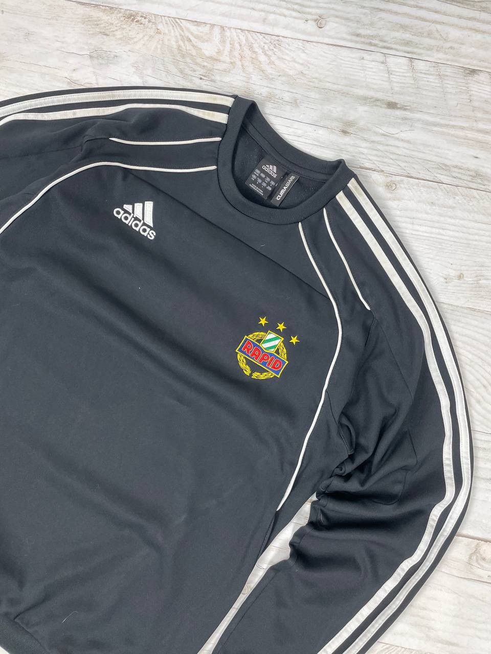 Adidas Vintage Adidas Rapid Vienna 2010 2011 Soccer Sweatshirt Y2K Size US M / EU 48-50 / 2 - 2 Thumbnail