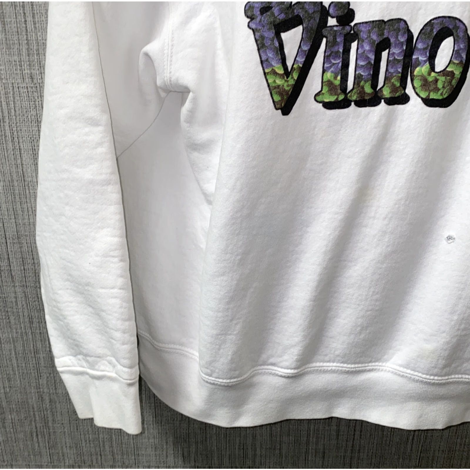 Fruit Of The Loom VINTAGE Fruit of the Loom Sweatshirt Mens White 2XL Fleece Lined Mister Vino’s Size US XXL / EU 58 / 5 - 3 Thumbnail