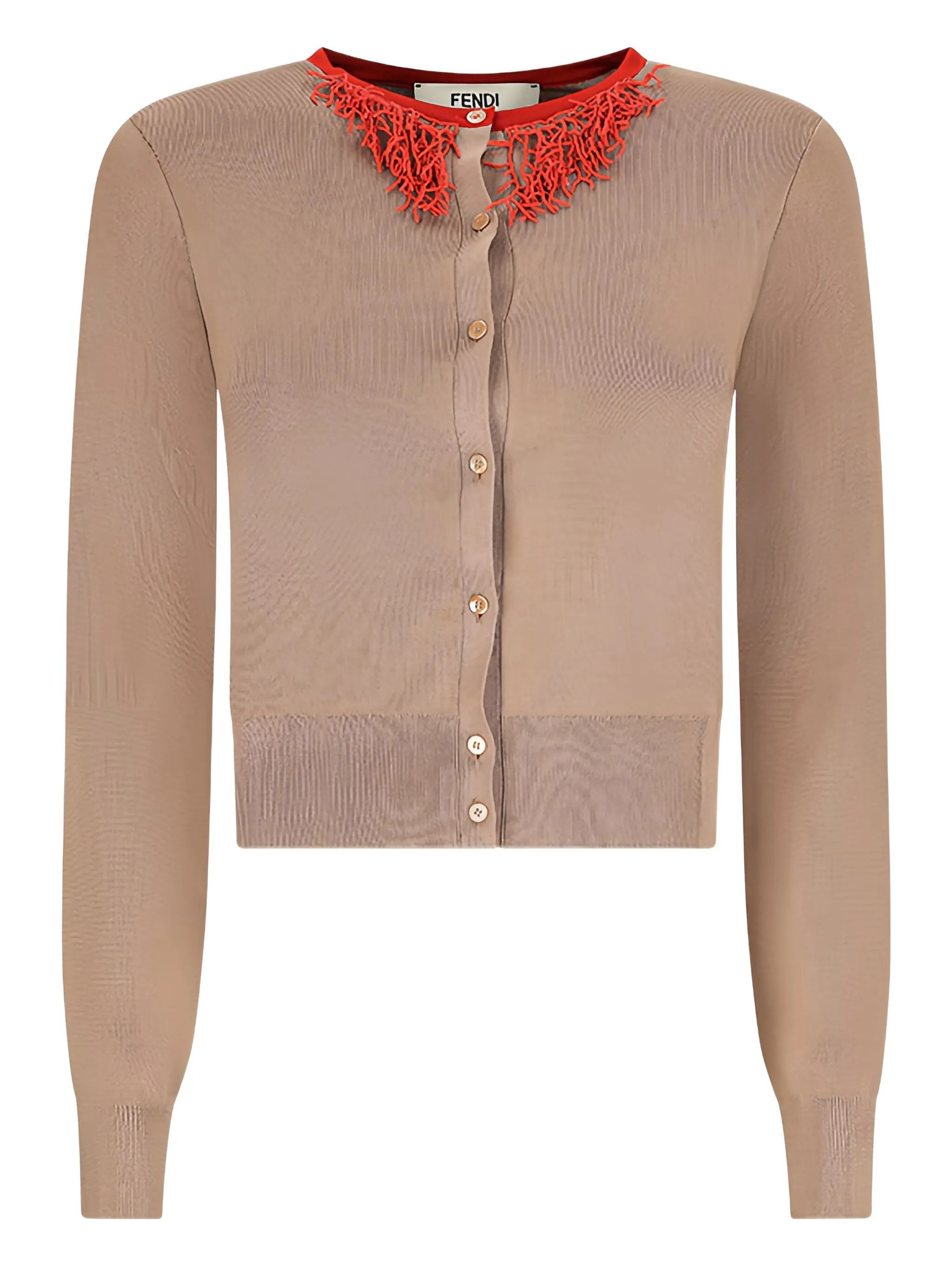 Fendi o1s1wg110526 Jacket in Brown Size S / US 4 / IT 40 - 1 Thumbnail