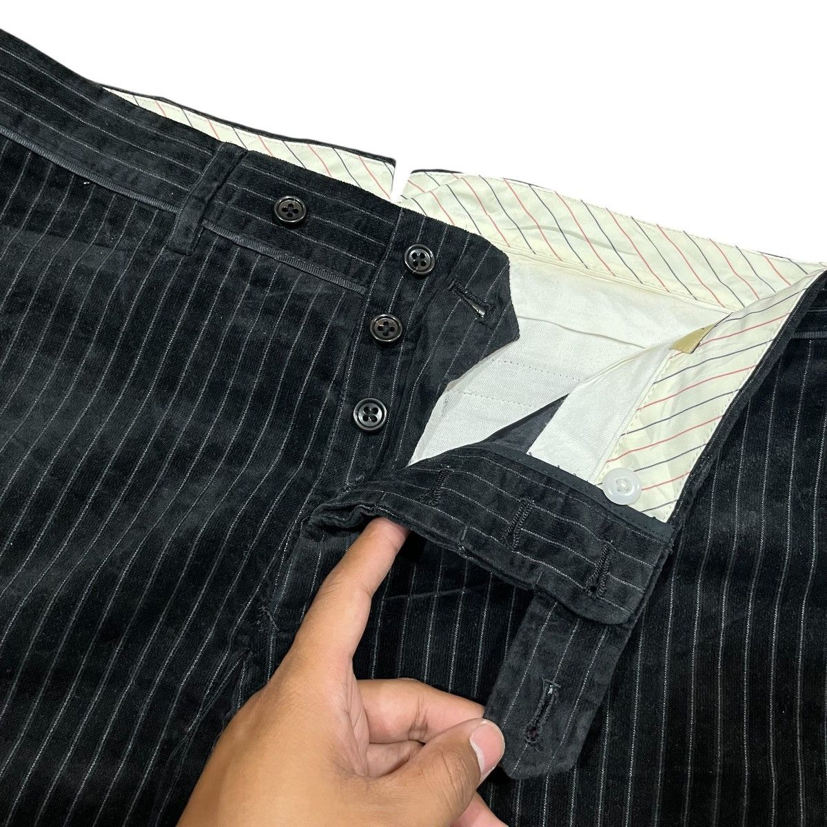 Japanese Brand Jurnal Standard Hickory Corduroy Wide Pant Size US 32 / EU 48 - 7 Thumbnail