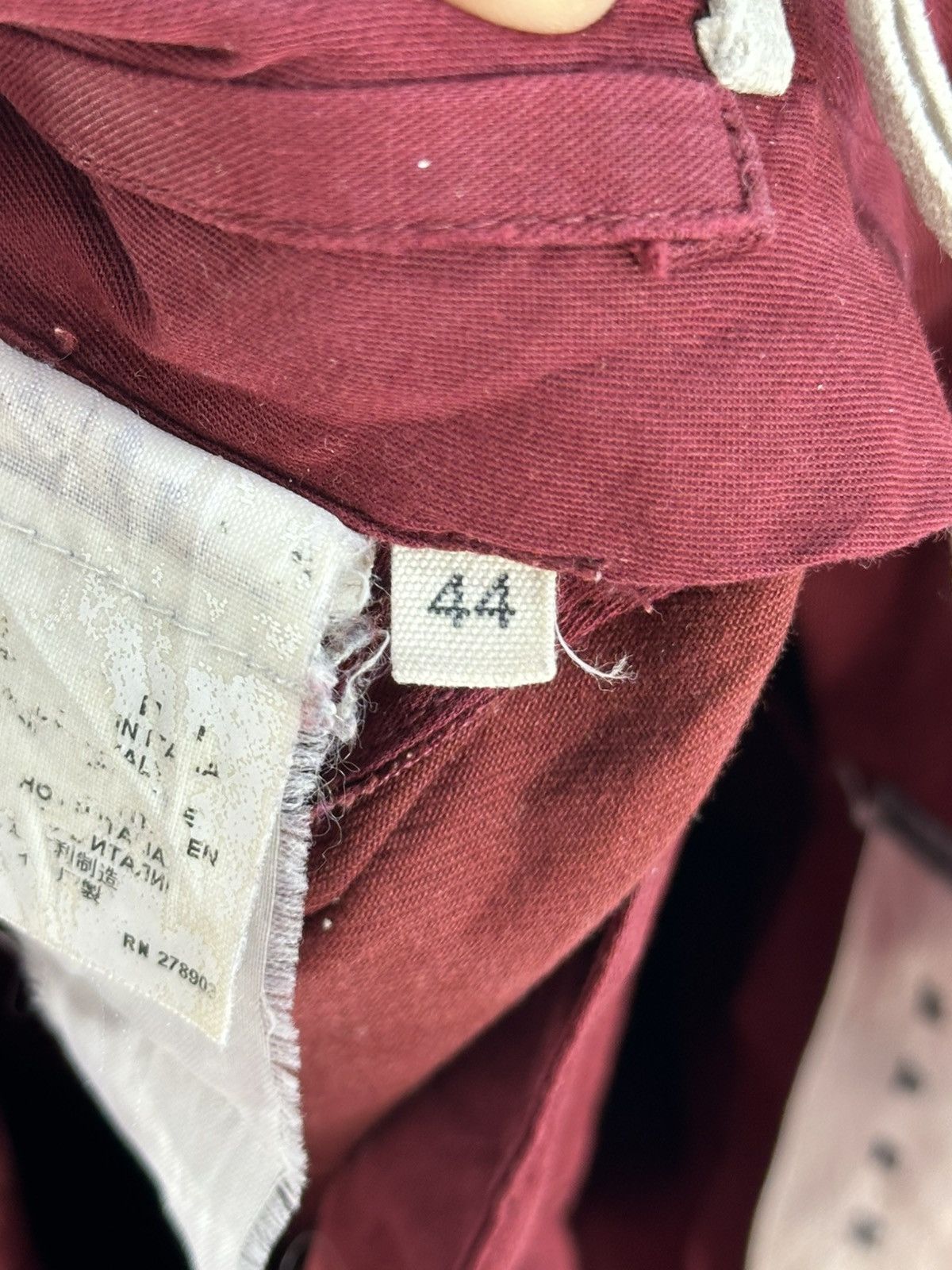Marni Vintage Marni Maroon Short Pants Size US 30 / EU 46 - 15 Thumbnail