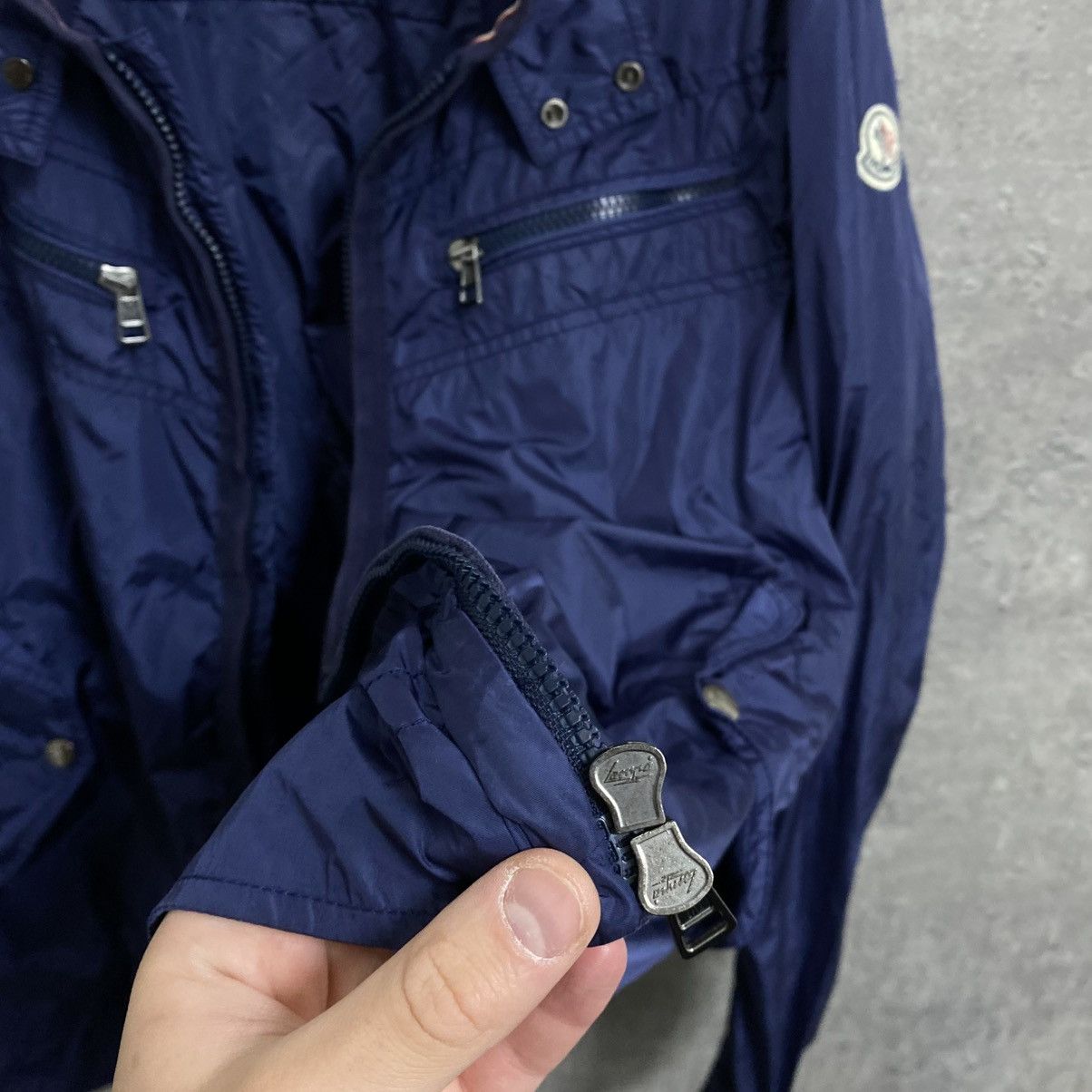 Moncler Moncler Nylon Light Jacket Size US XL / EU 56 / 4 - 8 Thumbnail