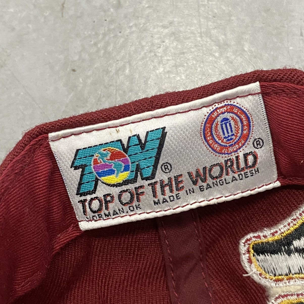Top Of The World × Vintage Vtg 90s FSU Seminoles Top of the World Graffiti Snapback ToW Size ONE SIZE - 8 Thumbnail