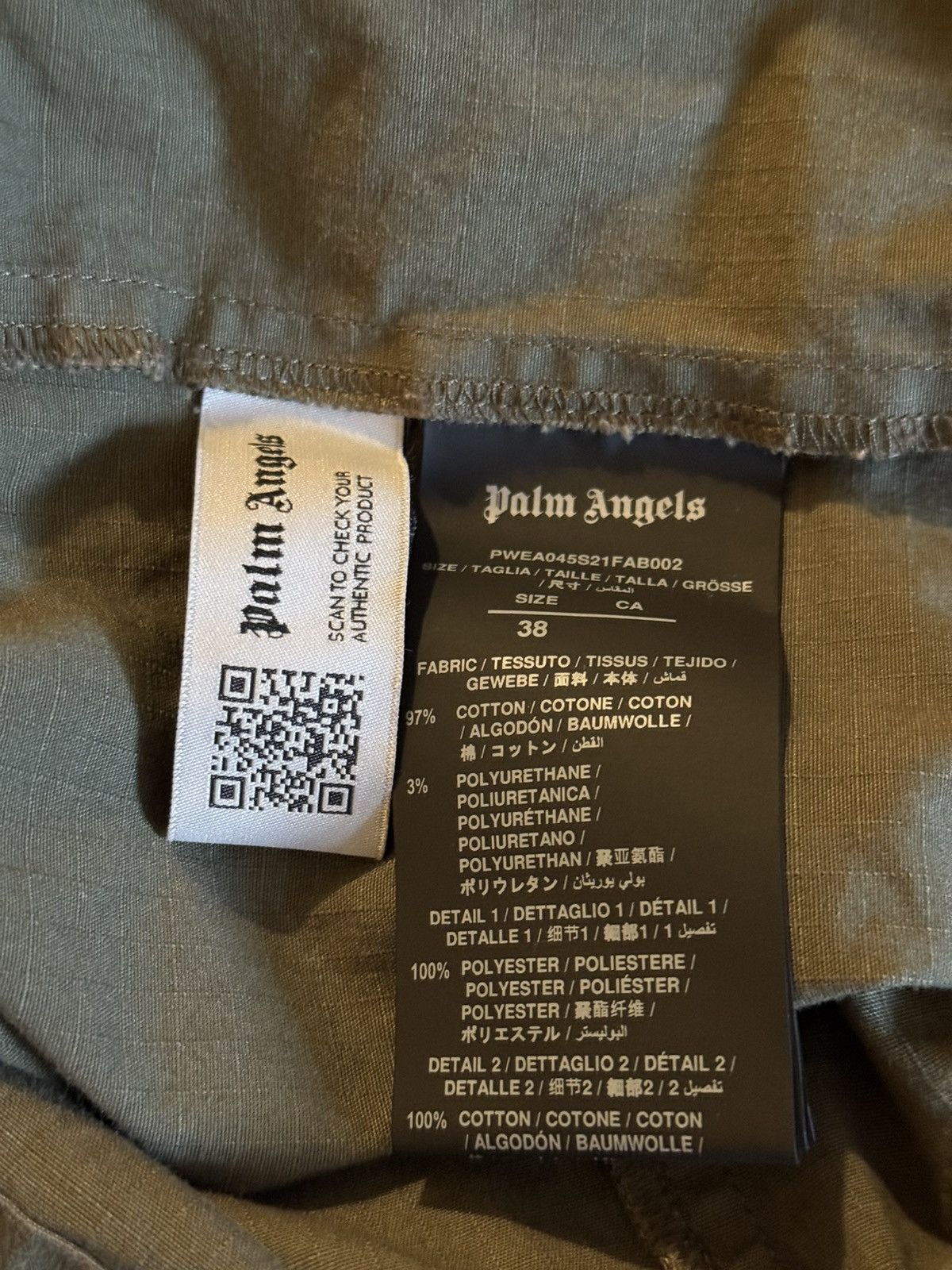 Palm Angels Palm Angels Military Anorak Size M / US 6-8 / IT 42-44 - 7 Thumbnail