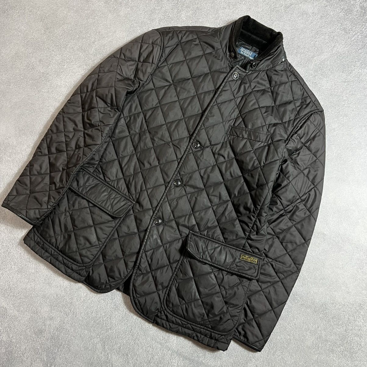Polo Ralph Lauren 🖤 Polo by Ralph Lauren Quilted Riding Jacket Size: L Size US L / EU 52-54 / 3 - 3 Thumbnail