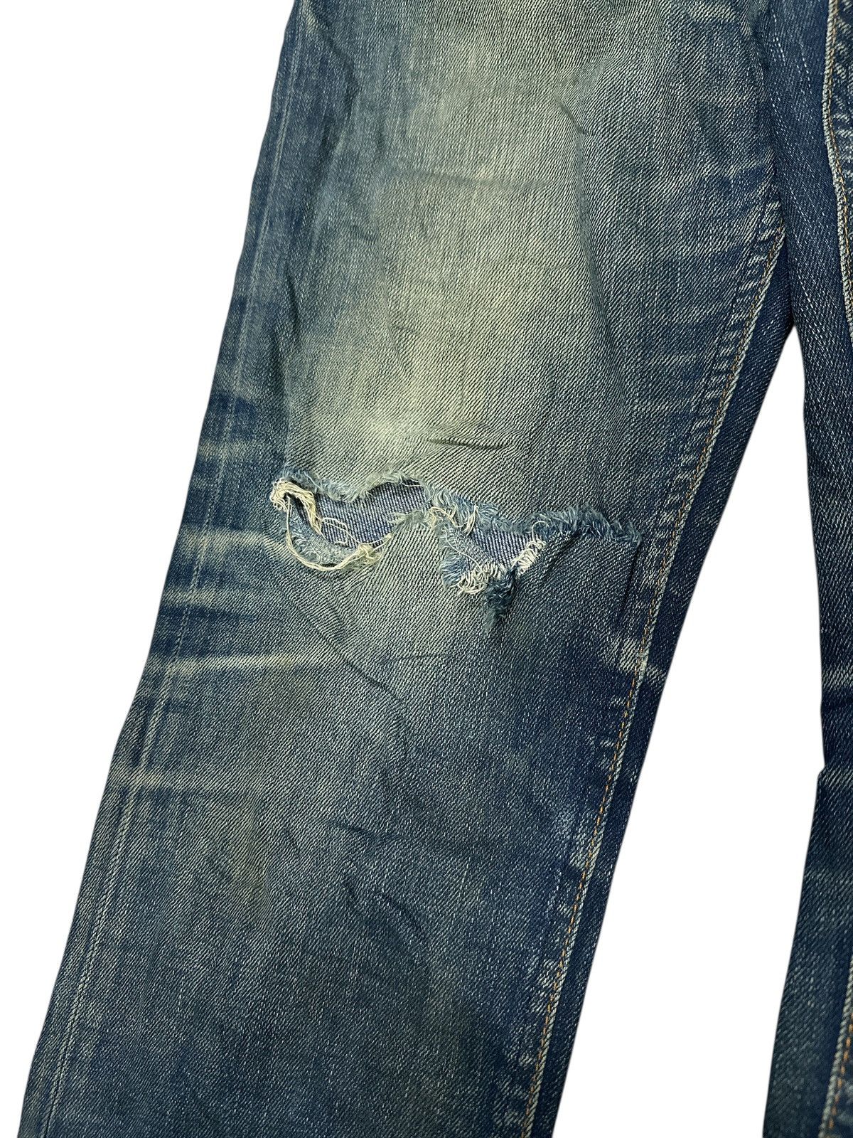 Kapital Distress Nudie Skinny Jeans . Size US 30 / EU 46 - 8 Thumbnail