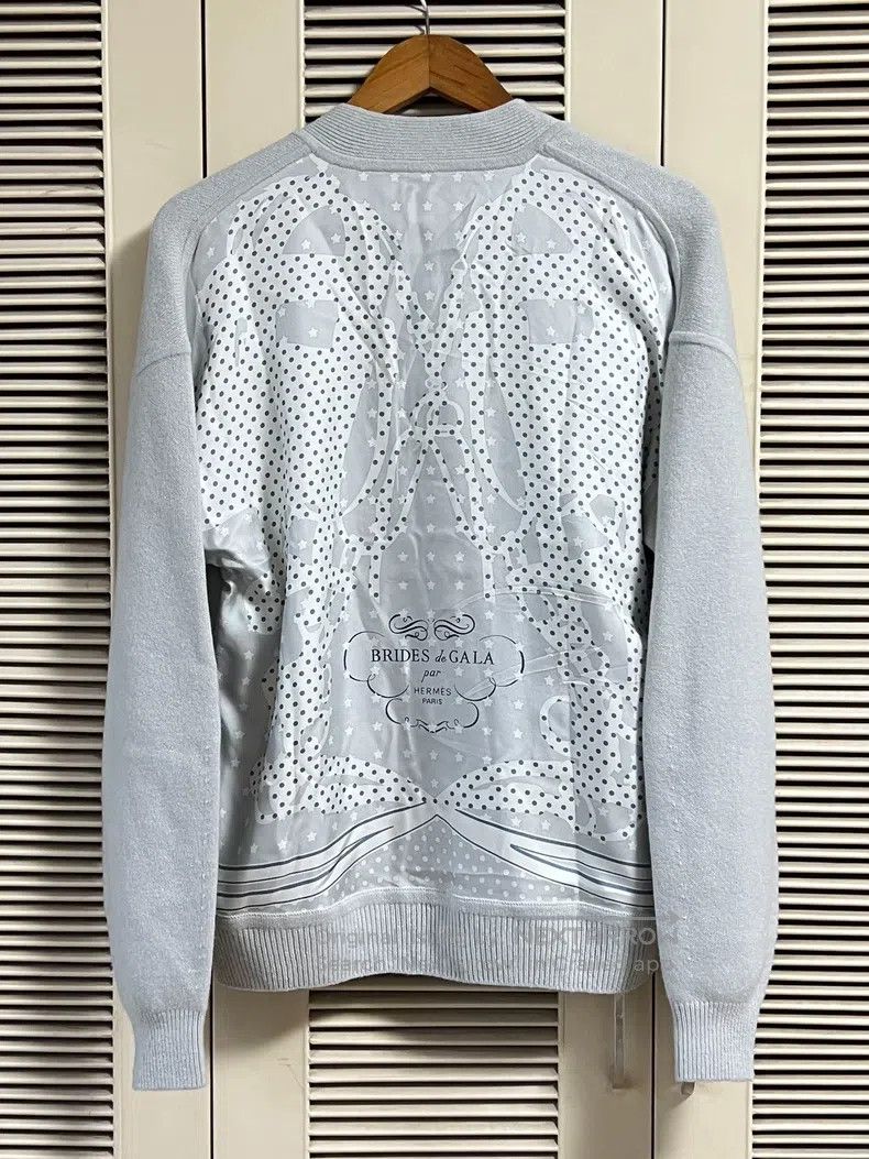 Hermes Hermes Cashmere and silk blend cardigan Size XXS / US 00 / IT 34 - 2 Thumbnail