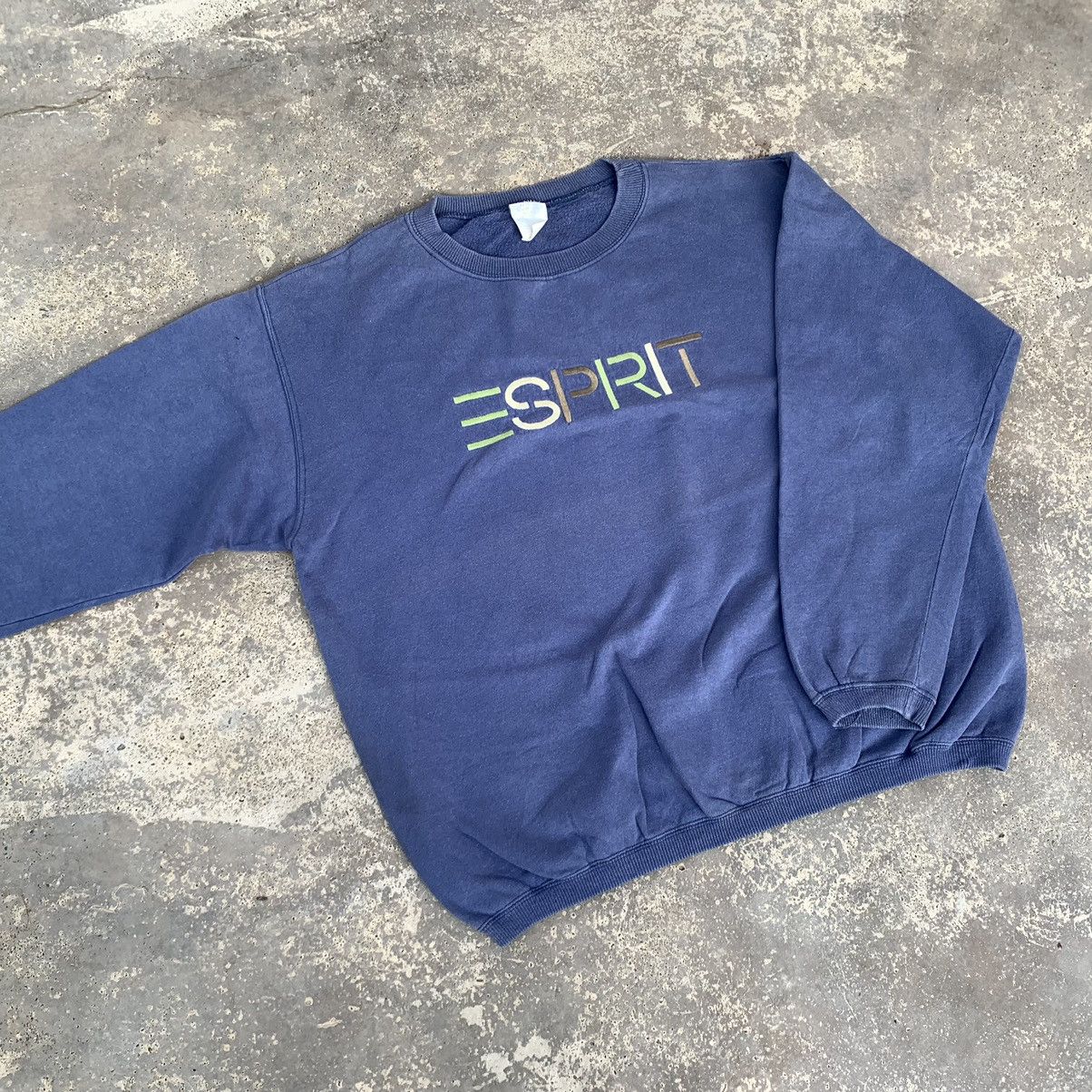 Esprit × Vintage Vintage 90s Esprit Sweatshirt Embroidered Logo Size US M / EU 48-50 / 2 - 3 Thumbnail