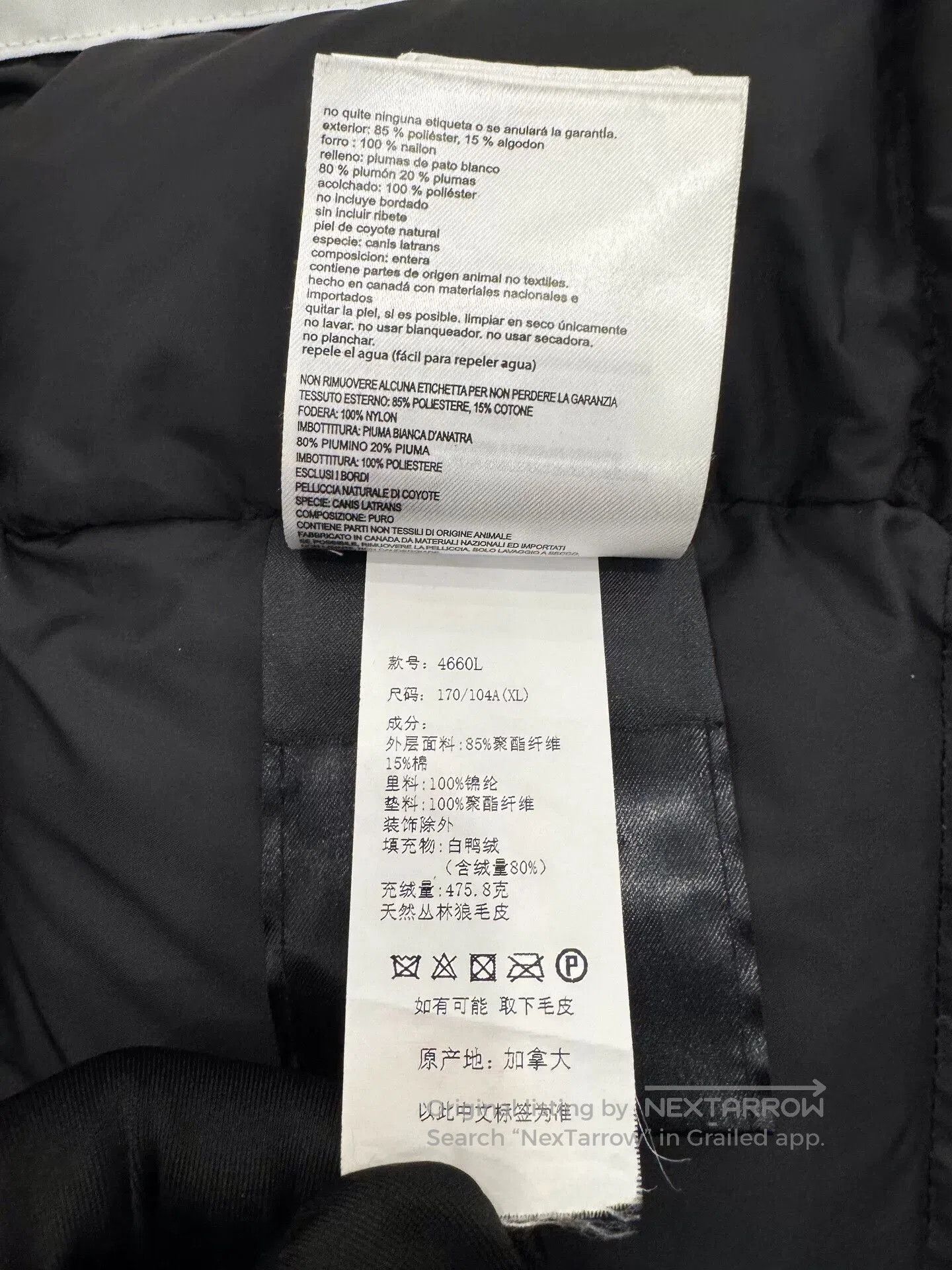 Canada Goose Canada Goose Expedition White Down Jacket XL. Size US XL / EU 56 / 4 - 7 Thumbnail