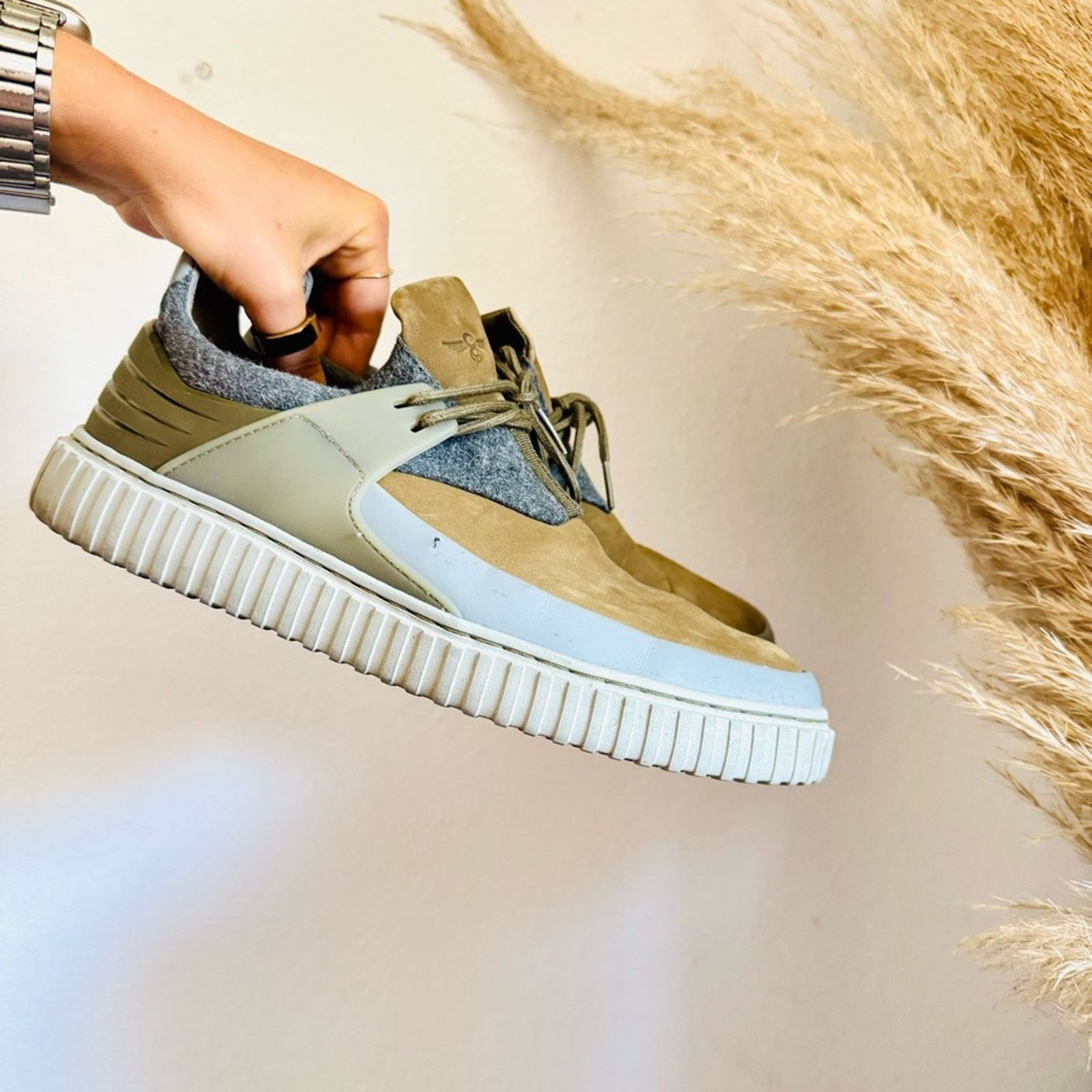 Creative Recreation CREATIVE REACTION Suede Leather Rubber Brown Sneakers Shoes Size US 9 / EU 42 - 4 Thumbnail