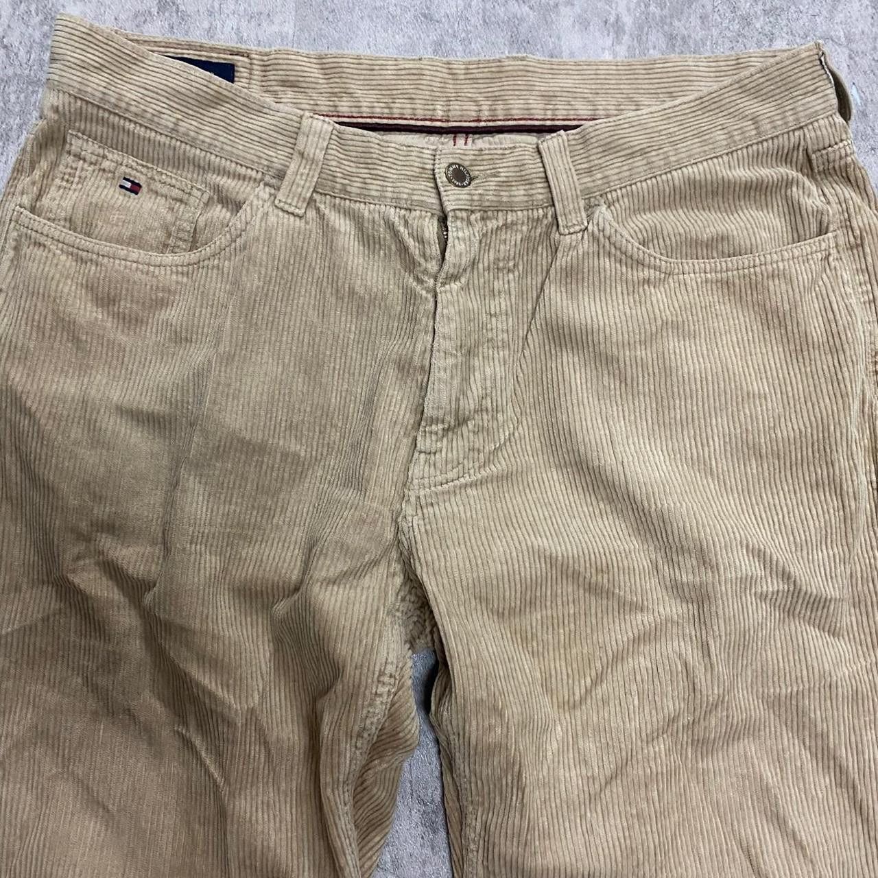 Tommy Hilfiger Tan Cream Tommy Hilfiger corduroy pants Baggy Rap hip hop Size US 38 / EU 54 - 2 Thumbnail