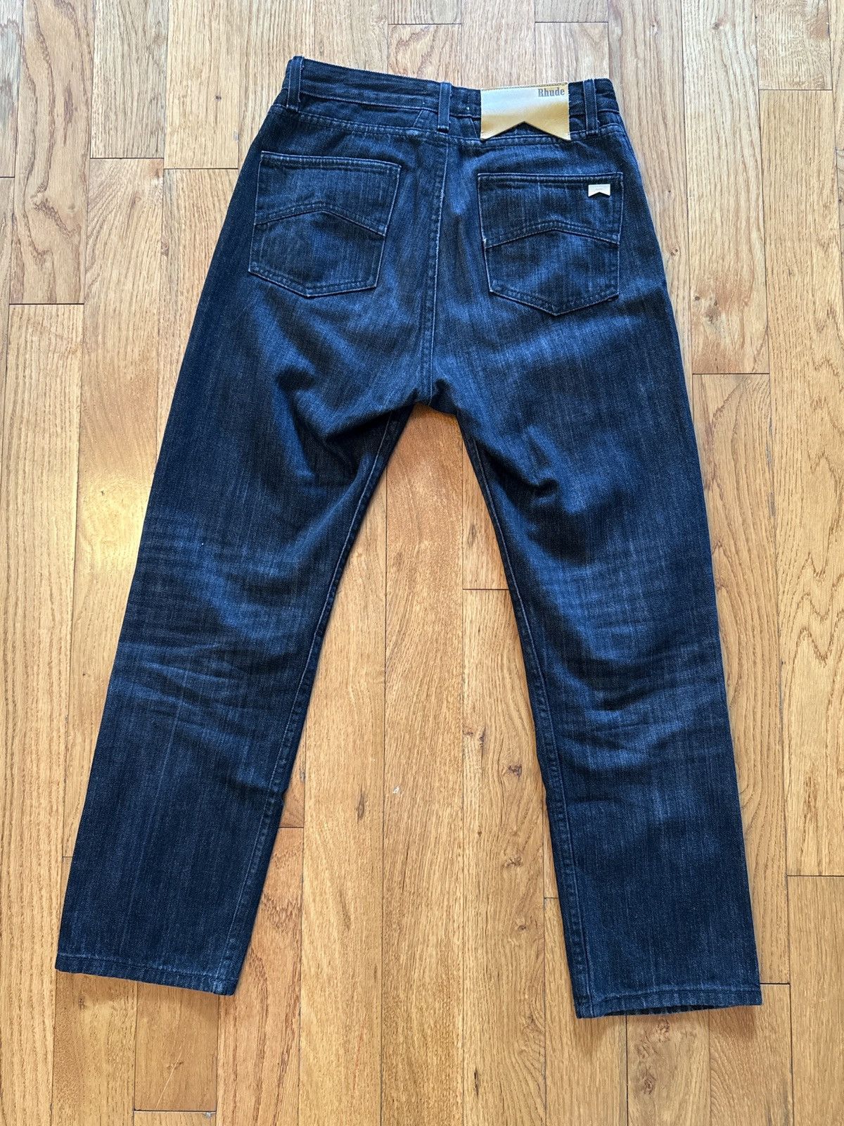 Rhude Rhude Cropped Jean [Black] Size US 30 / EU 46 - 2 Thumbnail