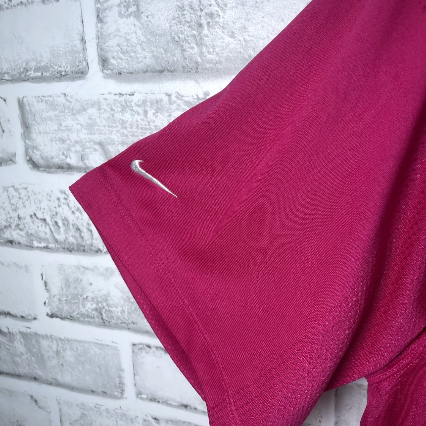 Nike Nike Golf Dri-Fit Magenta Golf Polo Mens XL Size Polo Magenta Nike Golf Mens XL Size US XL / EU 56 / 4 - 6 Thumbnail