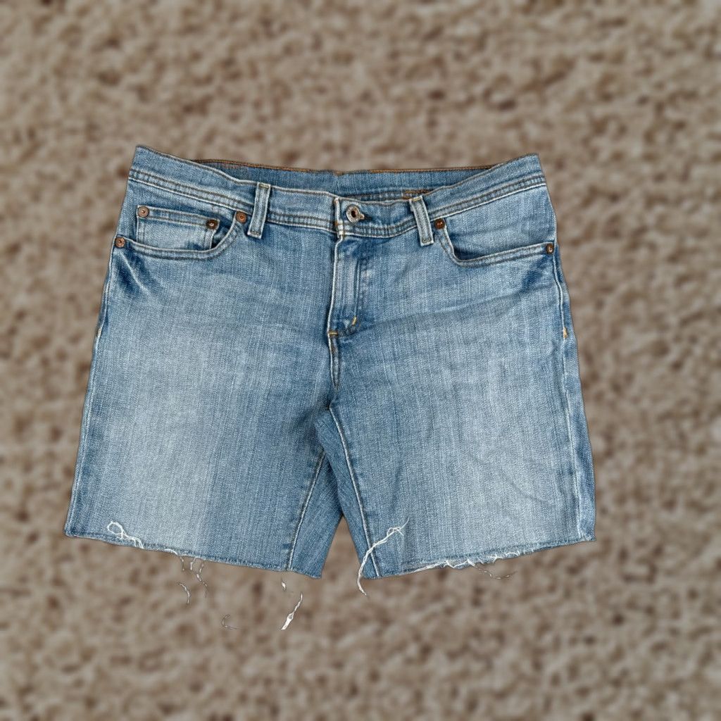Polo Ralph Lauren Polo Ralph Lauren Shorts Womens 8 Denim Cut-Off Low Rise 30x7 Blue 80s Size 30" / US 8 / IT 44 - 1 Thumbnail