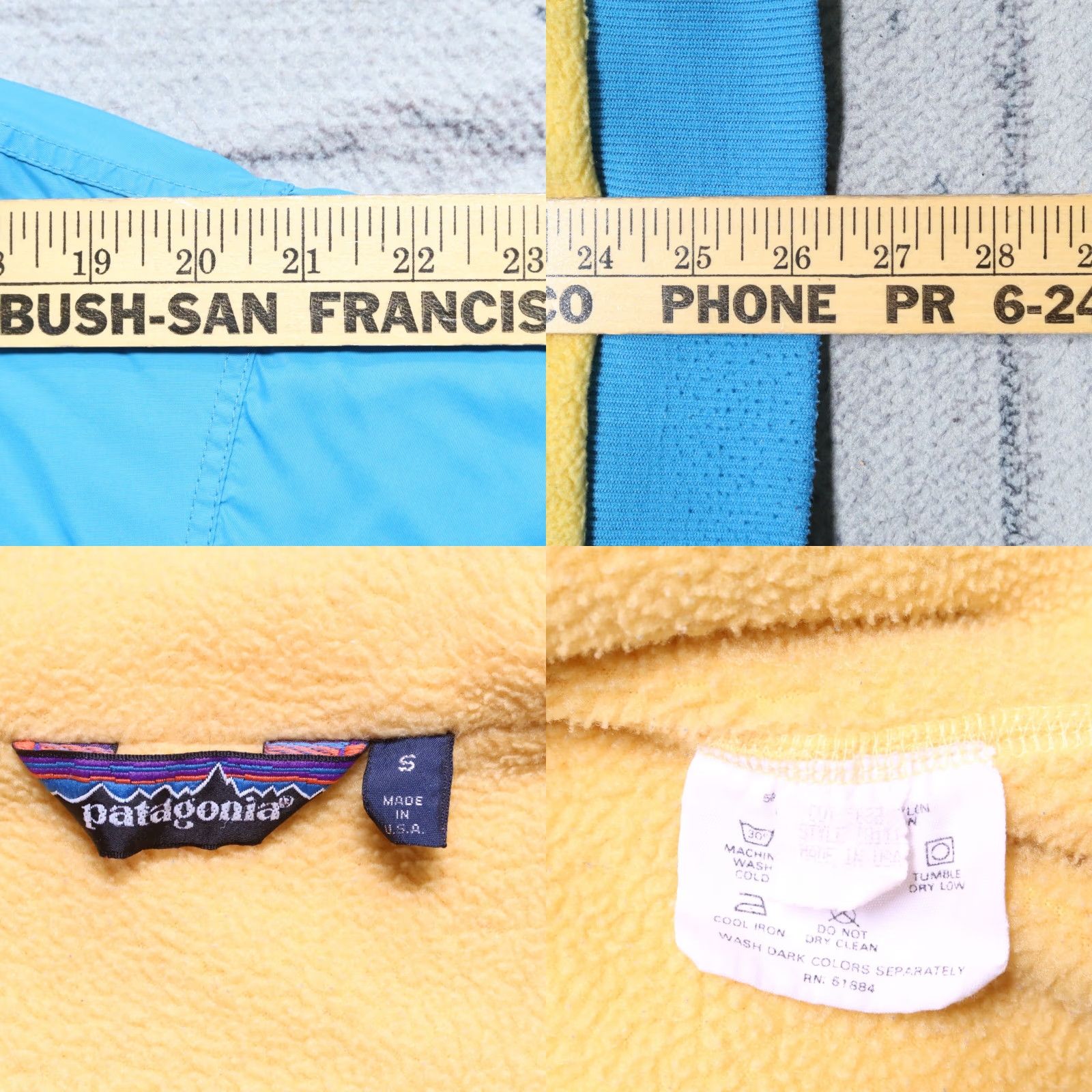 Patagonia Vintage Patagonia Jacket Men S Blue Fleece Lined Synchilla 90s Casual Size US S / EU 44-46 / 1 - 9 Thumbnail