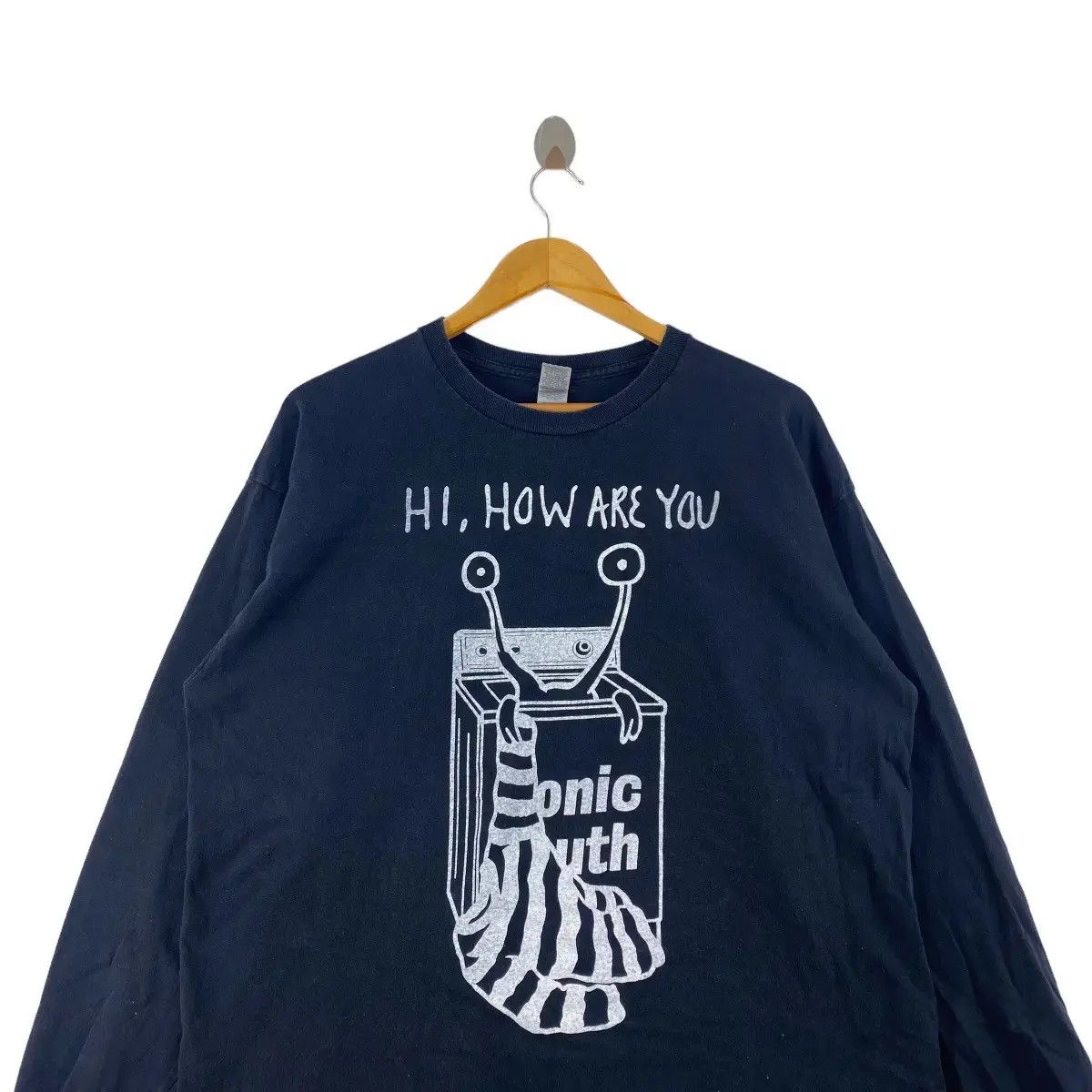 Homage BAND SONIC YOUTH Daniel Johnston Homage Tee Shirt Top Album Size US XL / EU 56 / 4 - 2 Thumbnail