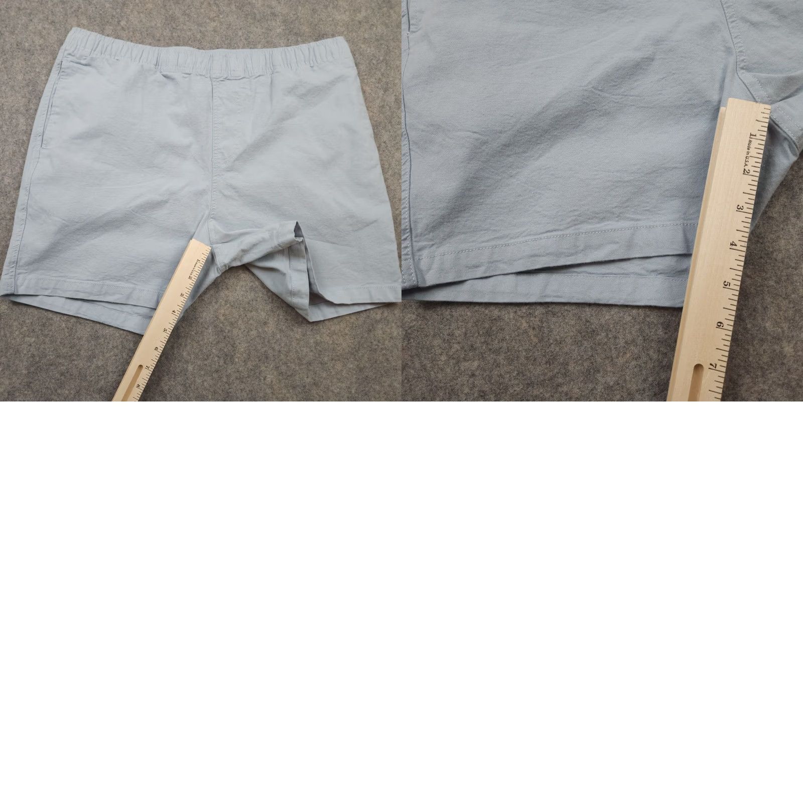 Vintage Free Fly Shorts Mens XL Blue Canvas Pockets Drawstring Elastic Waist Cotton Spandex Bamboo Beach Outdoor 90s (If applicable) No—Oops Size US 36 / EU 52 - 9 Thumbnail