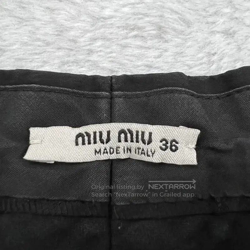 Miu Miu Miu Miu Men's Black Casual Pants for Summer . Size US 30 / EU 46 - 3 Thumbnail