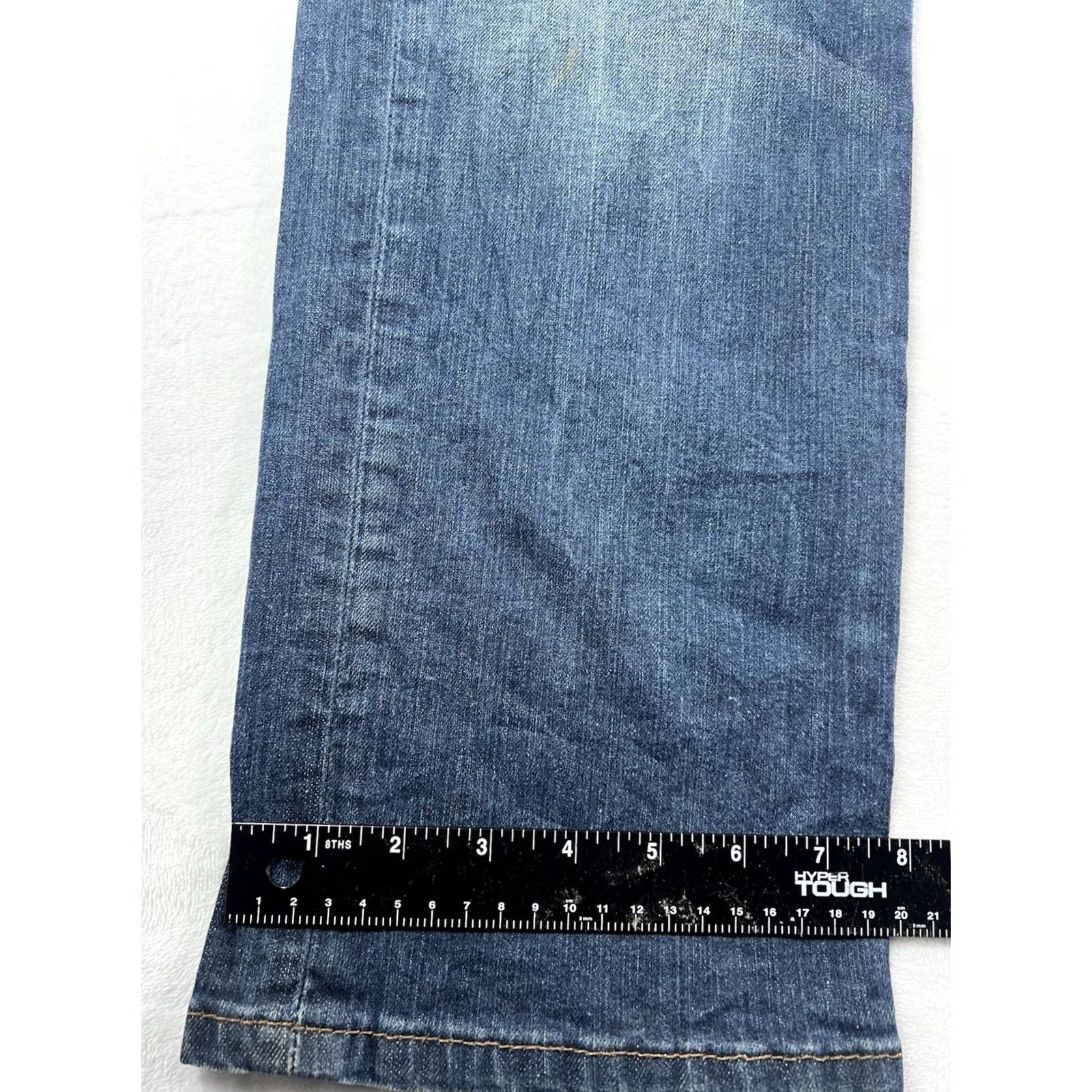 Levi's VINTAGE Levi's 514 Jeans Men Regular 34x30 Blue Dark Wash Denim Straight 90s Logo USA Size US 34 / EU 50 - 7 Thumbnail