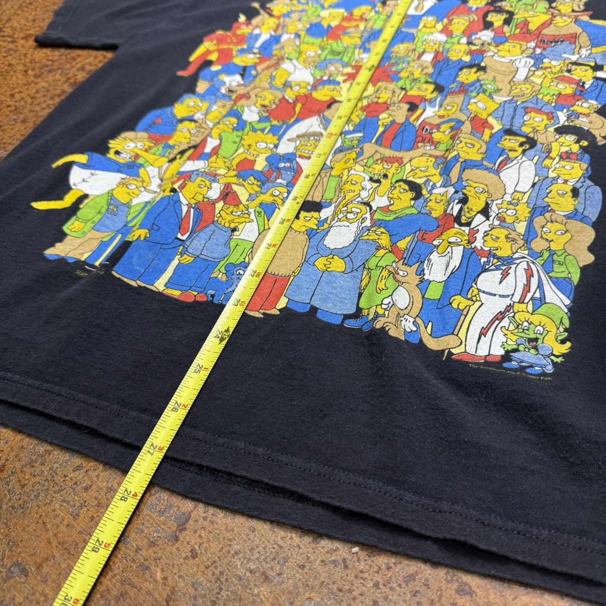 The Simpsons × Vintage Super sick vintage 2000s black The Simpsons Graphic Tshirt Size US L / EU 52-54 / 3 - 5 Thumbnail