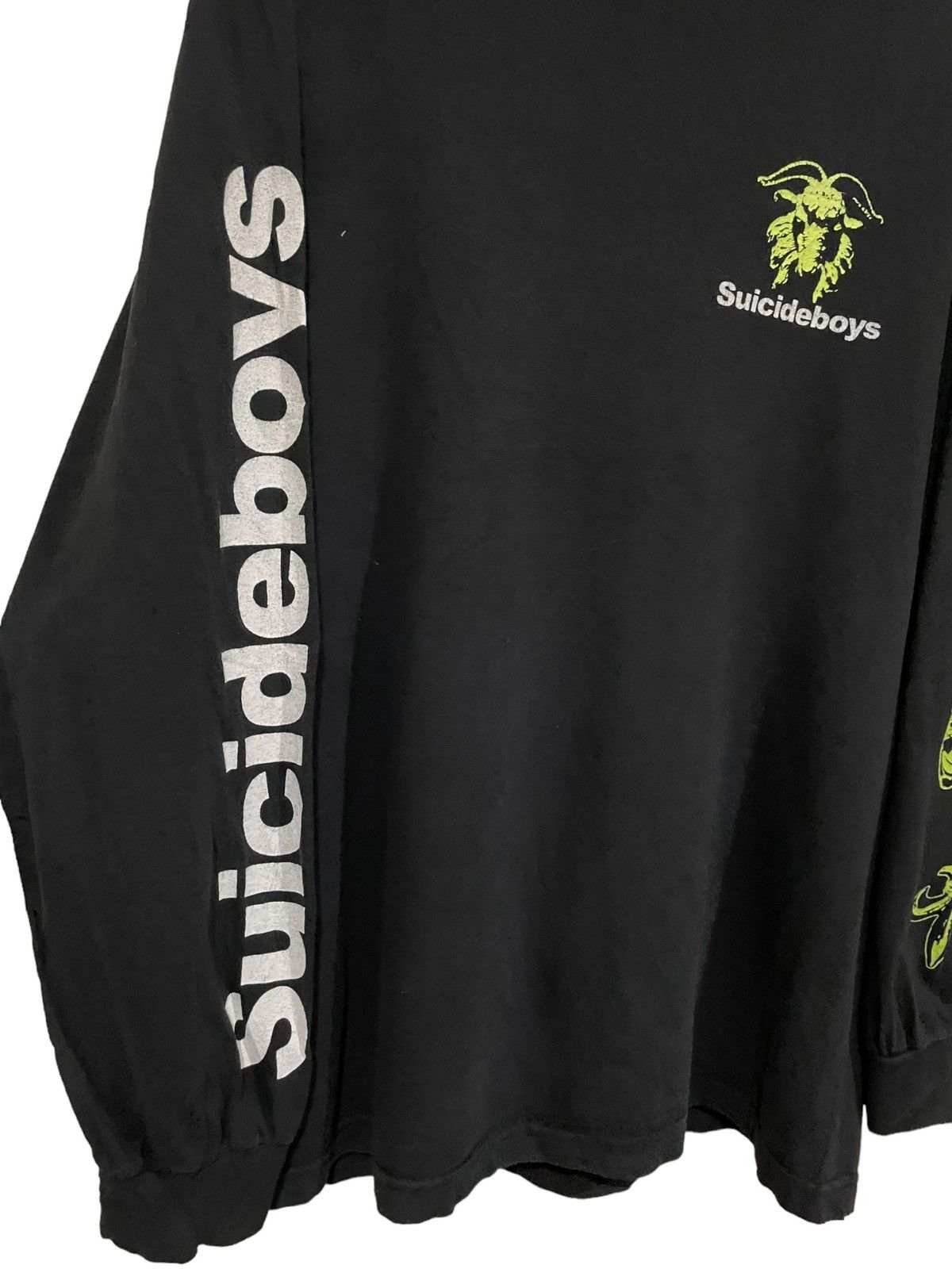 Fuck The Population Vintage Suicideboys Greyday Tour G59 Records Distressed Tee Size US L / EU 52-54 / 3 - 6 Thumbnail