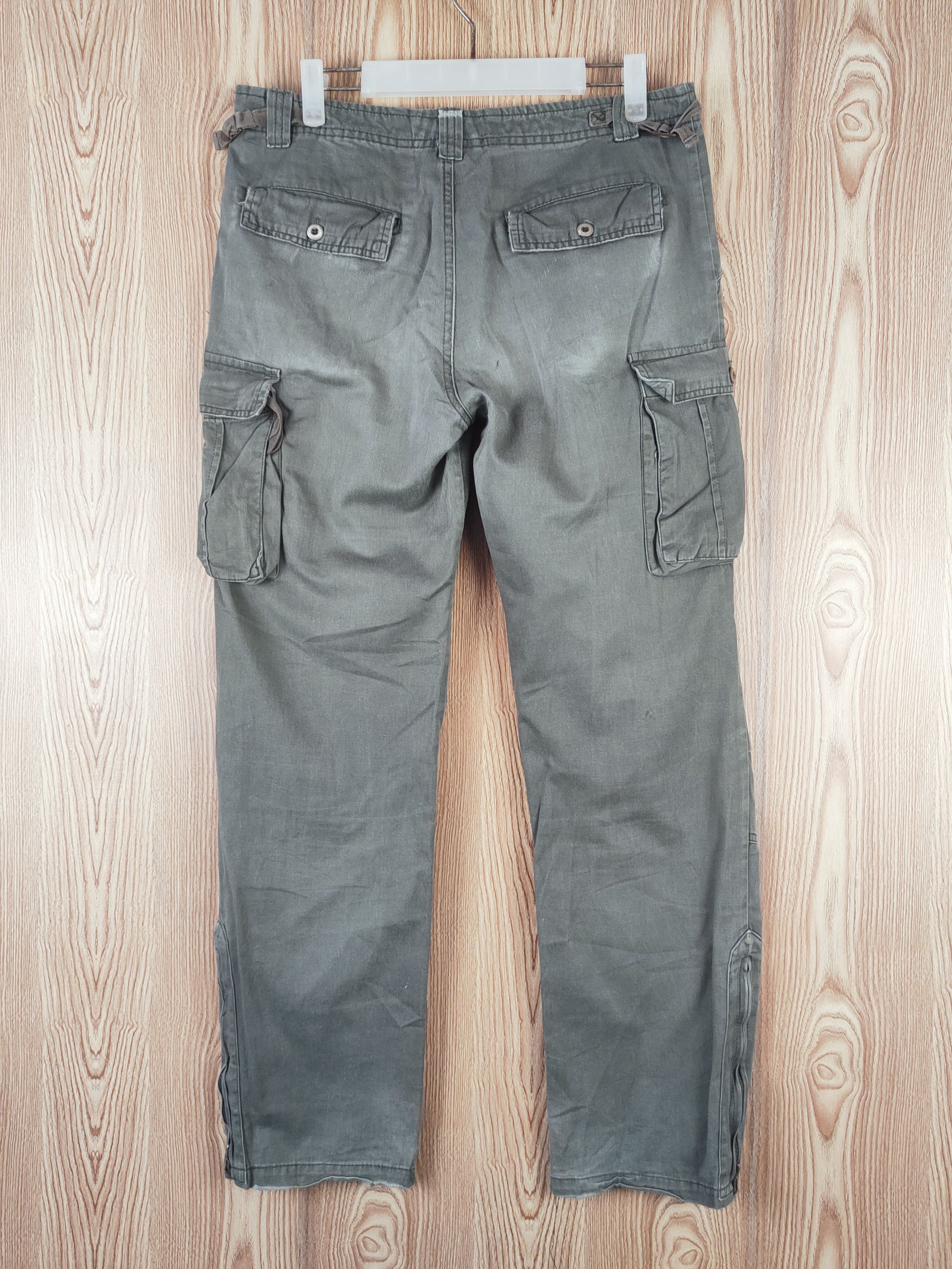 Japanese Brand × Vintage Vintage 💥 Soyous Green Multi Tactical pocket Cargo Pants Size US 32 / EU 48 - 7 Thumbnail