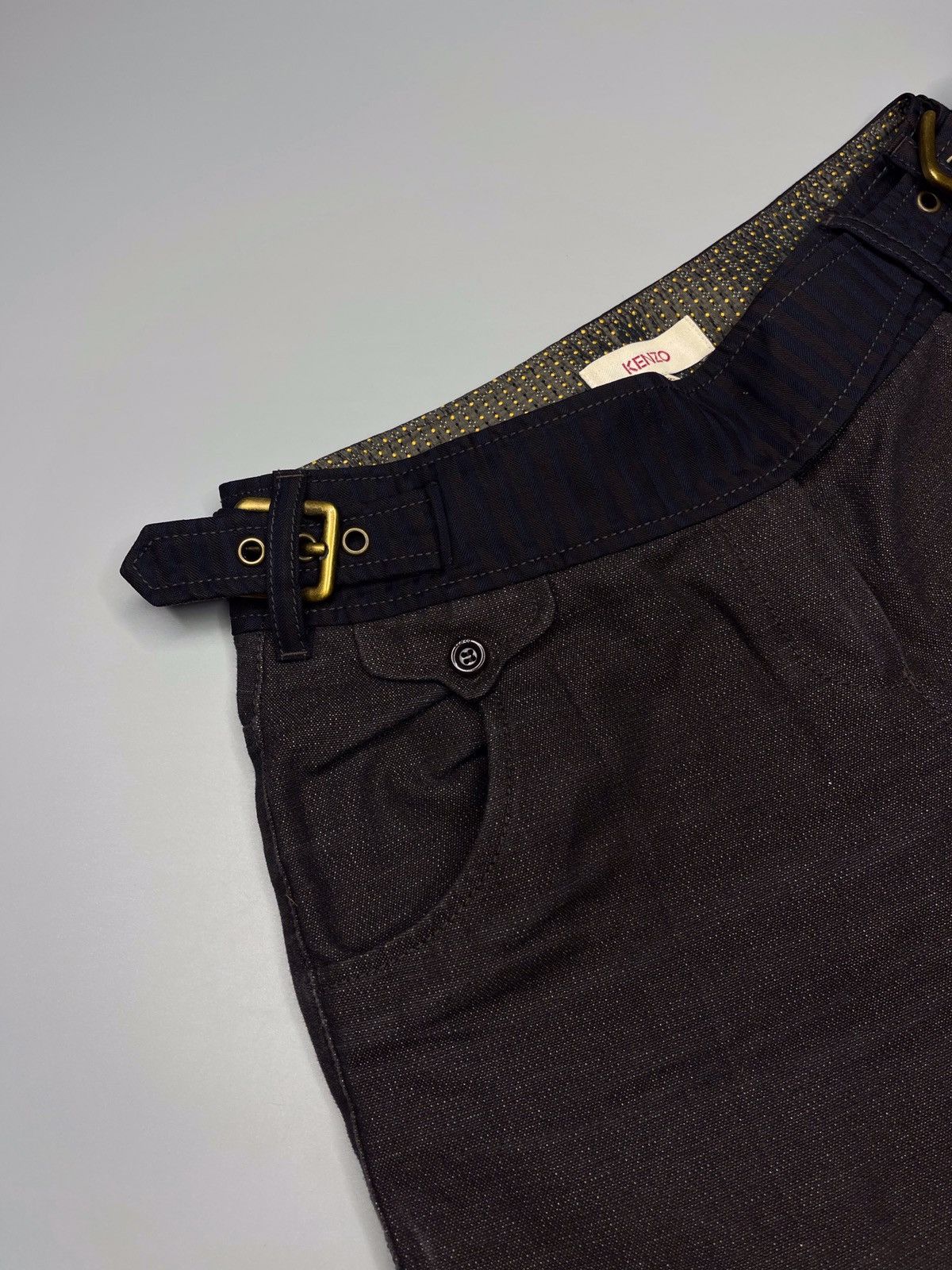 Japanese Brand × Kenzo Vintage Kenzo Avant-Garde Shorts Size 27" / US 4 / IT 40 - 5 Thumbnail