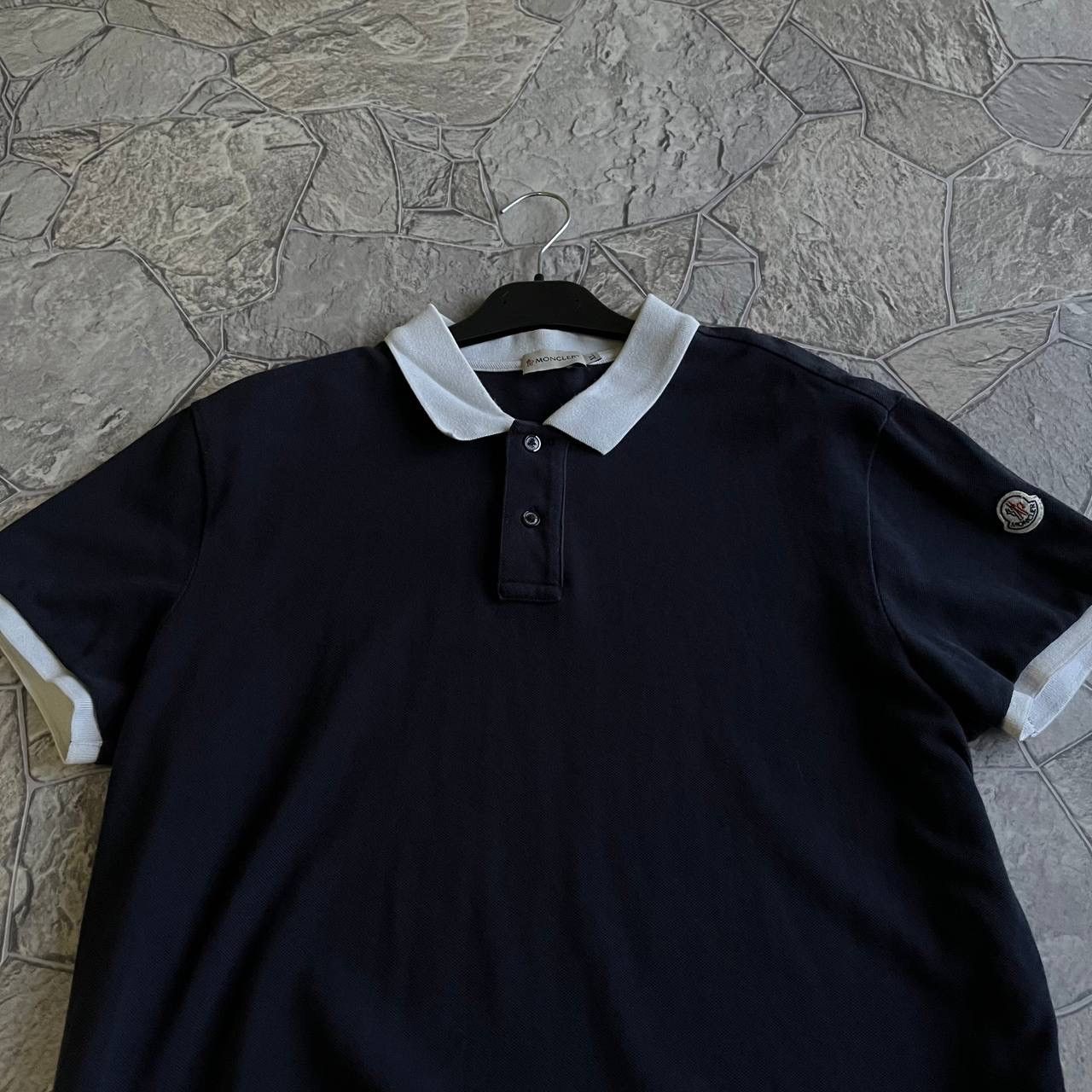 Moncler Moncler Polo T-Shirt Size US XL / EU 56 / 4 - 4 Thumbnail