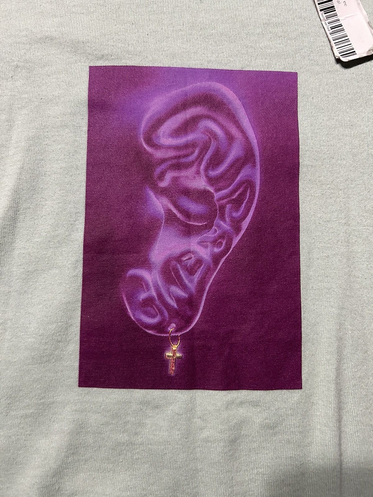 Supreme Supreme Pale Aqua Ear Tee (SS21) Size US S / EU 44-46 / 1 - 2 Thumbnail