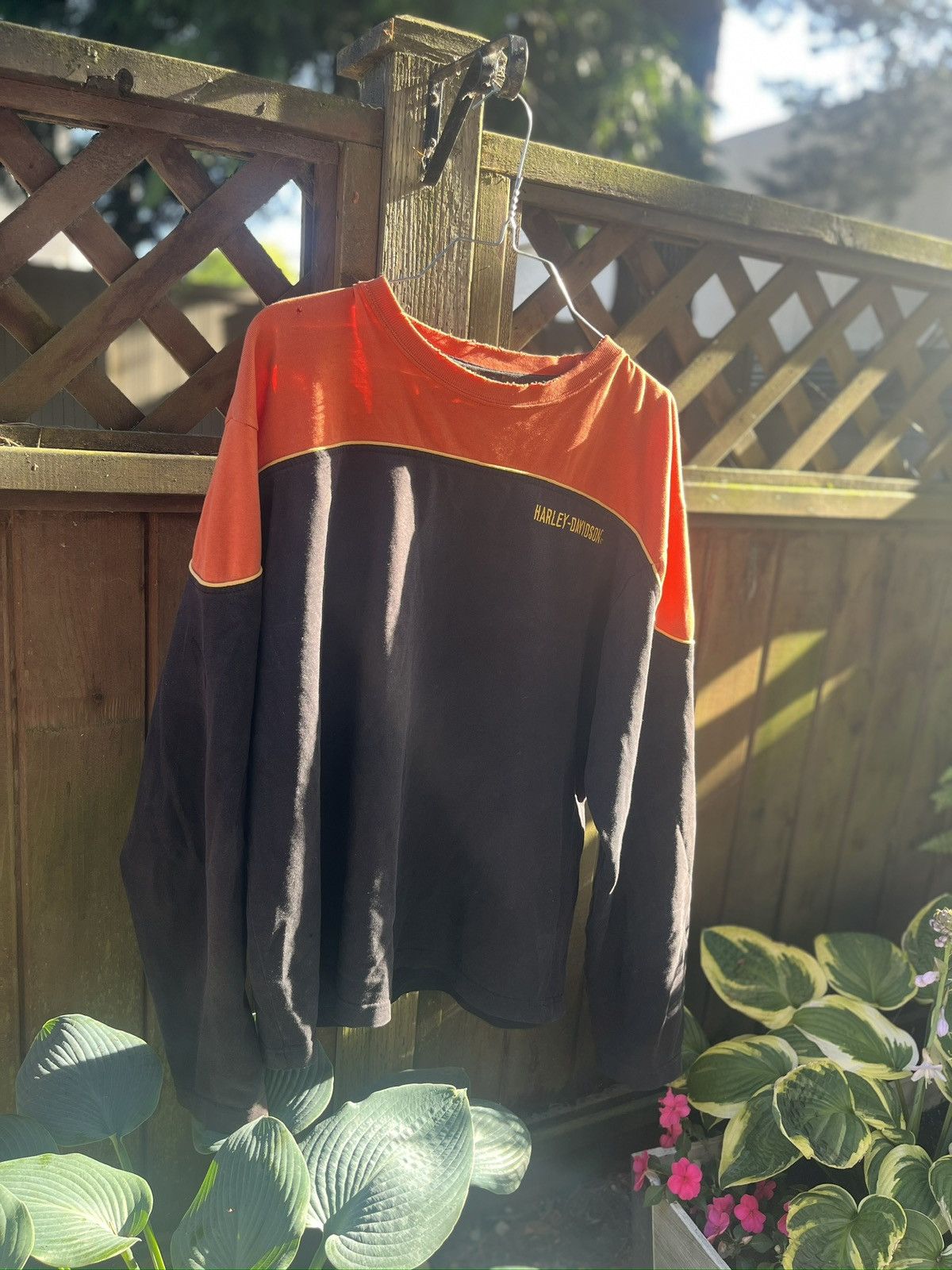 Harley Davidson Harley Davidson Long-sleeve embroidered vintage size large Size US L / EU 52-54 / 3 - 2 Thumbnail