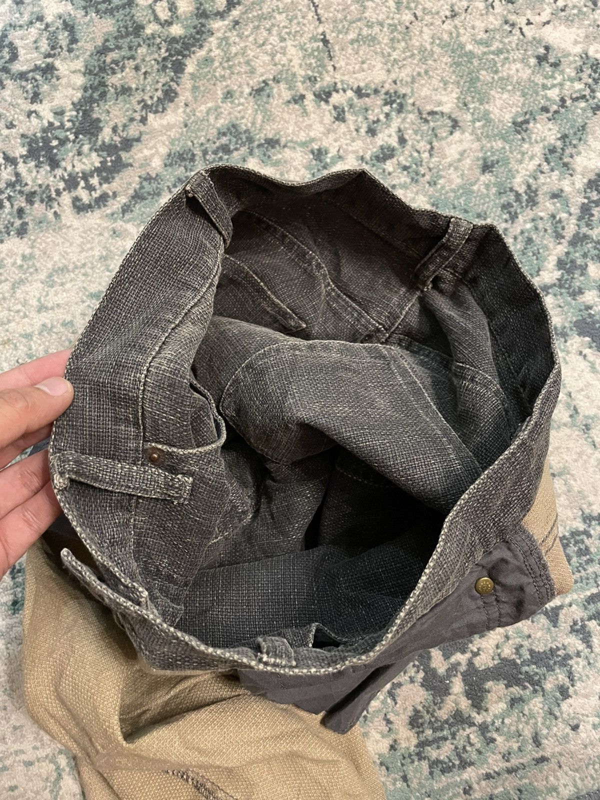 Global Work × Japanese Brand Global Work Japan Century Sashiko Denim (Kapital Style) Size US 30 / EU 46 - 25 Thumbnail
