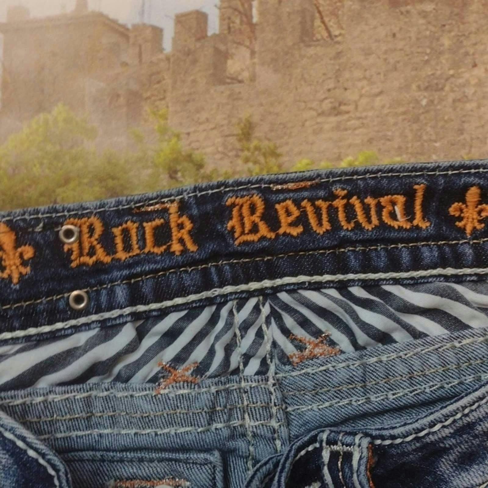 Rock Revival Rock revival Shaina mid rise skinny jeans size 25 Size 25" / US 0 / IT 36 - 3 Thumbnail