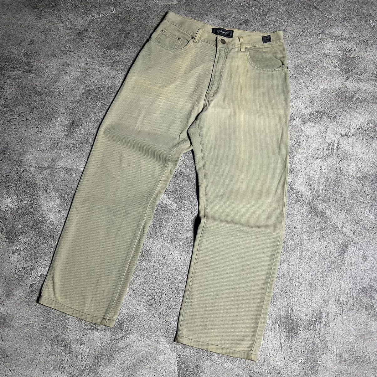 Versace Jeans Couture Vintage 90s Versace Jeans Couture Size US 33 - 3 Thumbnail