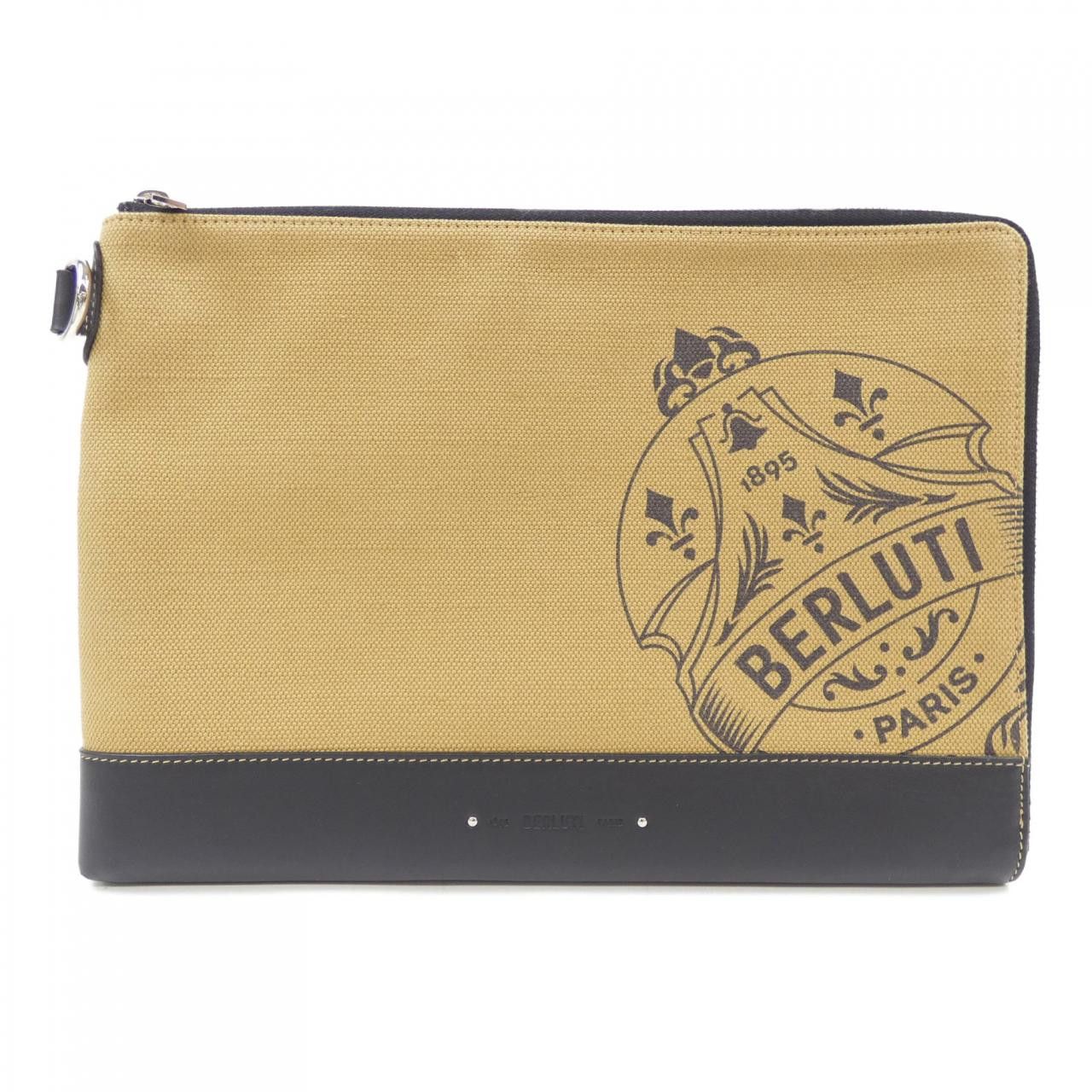 Other Other Berluti Nino GM Lodge Canvas Clutch Bag Canvas Clutch Bag DUTY FREE for USA Size ONE SIZE - 1 Thumbnail