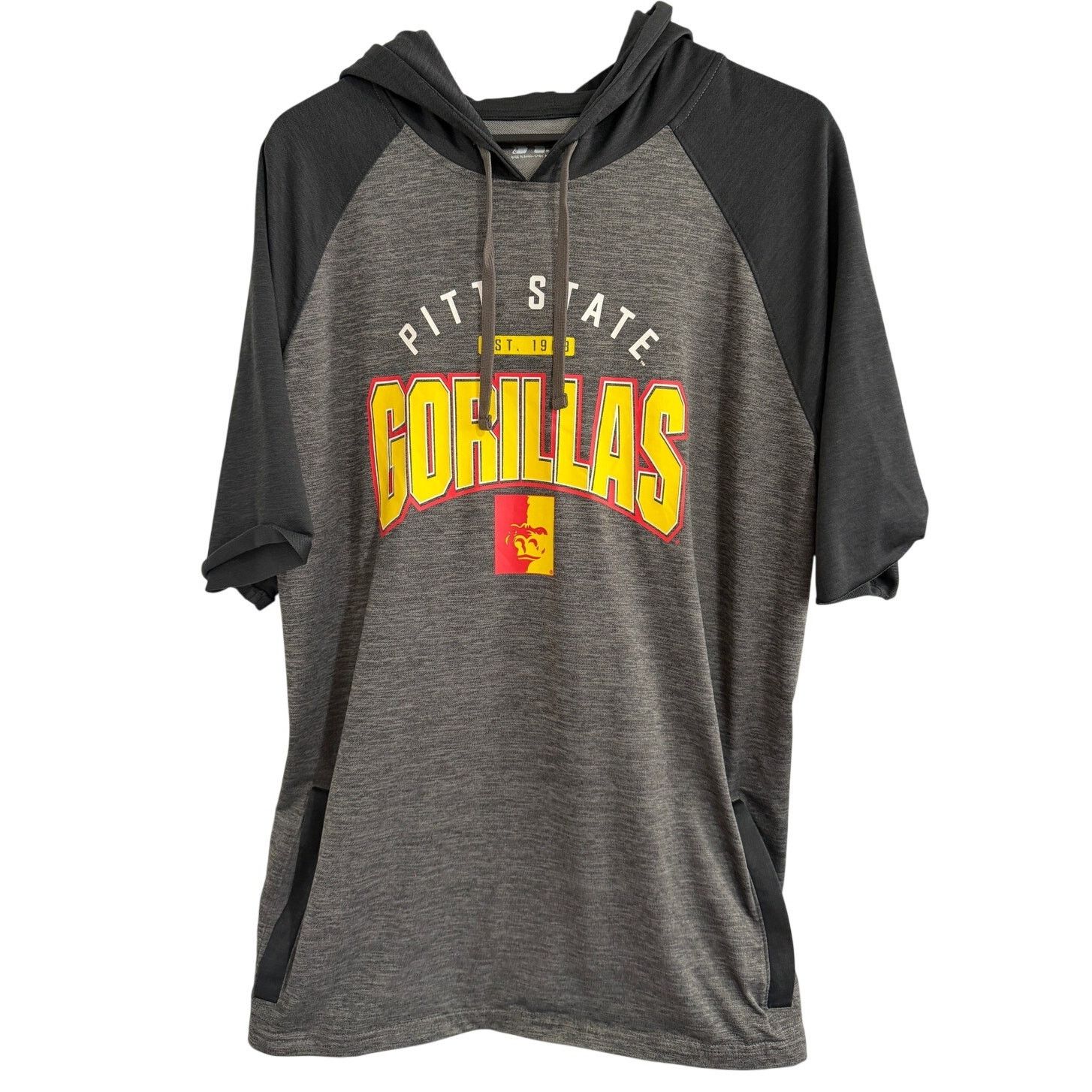 Russell Athletic Pitt State Gorillas Short Sleeve Hoodie Size XL Size US XL / EU 56 / 4 - 1 Thumbnail