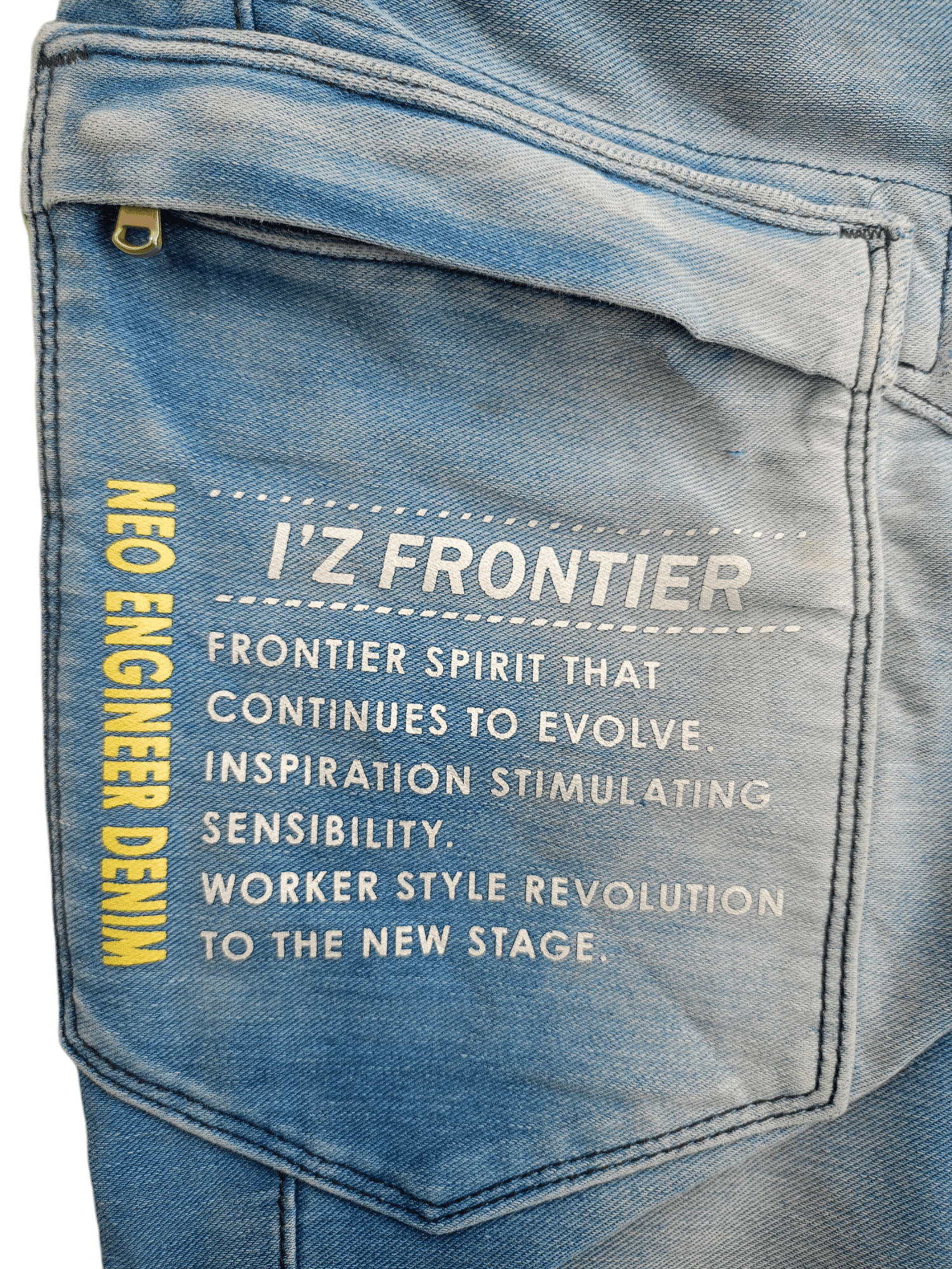 Japanese Brand × Vintage I'Z FRONTIER Neo Engineer Vintage Streetwear Denim Size US 29 - 9 Thumbnail