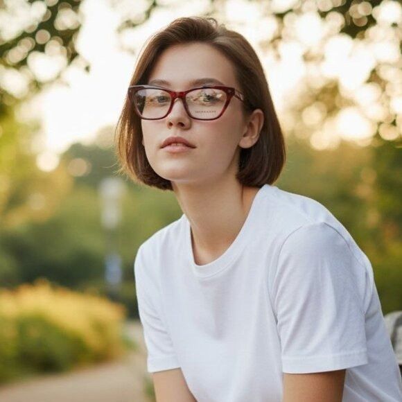 Longchamp Longchamp LO2762 001 Eyeglasses Black 51mm Cat Eye Frame Size ONE SIZE - 3 Thumbnail